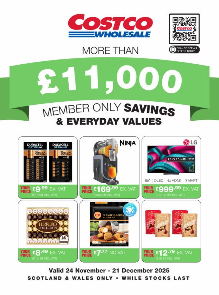عروض كوستكو بريطانيا من 24 نوفمبر حتى 21 ديسمبر 2025 العروض الجديدة - كوستكو - المملكة المتحدة - 24 نوفمبر 2025 – 21 ديسمبر 2025 - صفحة 2