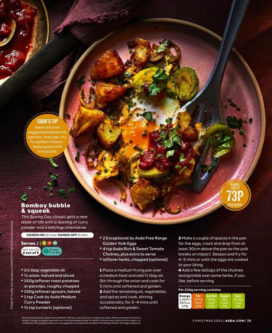 عروض آسدا سوبر ماركت بريطانيا من 1 يناير حتى 31 ديسمبر 2025 عروض التهانى الموسمية - آسدا سوبر ماركت - المملكة المتحدة - 1 يناير 2025 – 31 ديسمبر 2025 - صفحة 73