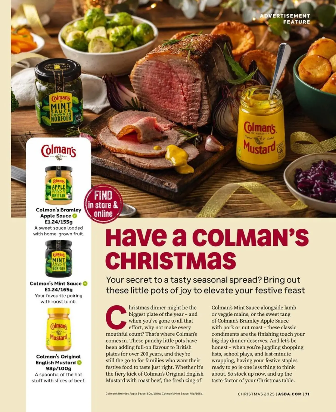Página 71 en Ofertas de saludos de temporada en Supermercado Asda Reino Unido
