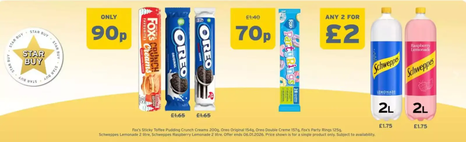 Página 3 en ofertas semanales en One Stop Reino Unido