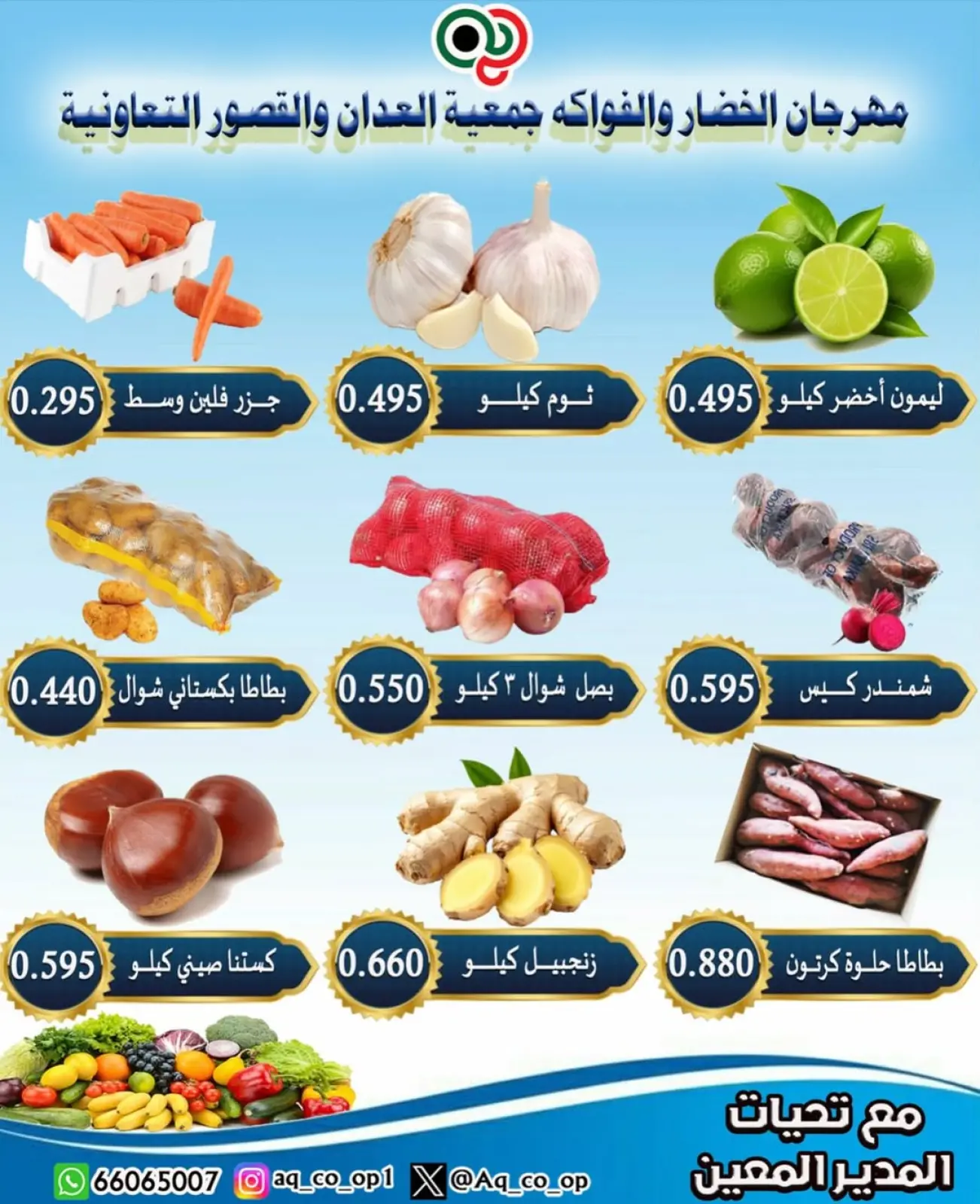 Page 3 in Vegetable and Fruit Festival Offers at Al adan & Al Qasour co-op Kuwait