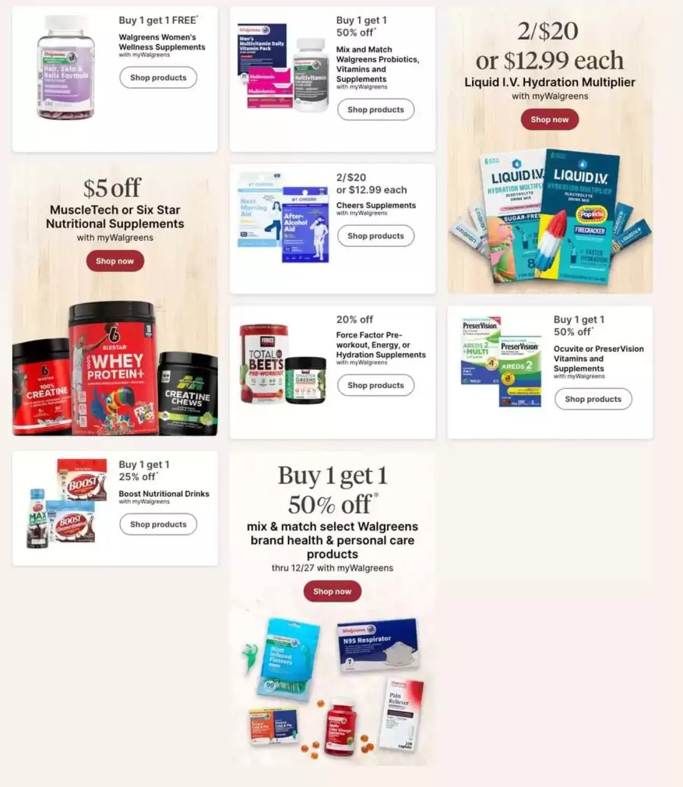 Page 8 in Exclusive bargains at Walgreens USA