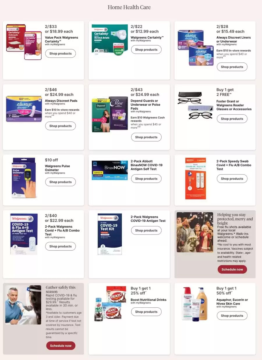 Walgreens USA Offers from 14 to 20 December 2025 Exclusive bargains