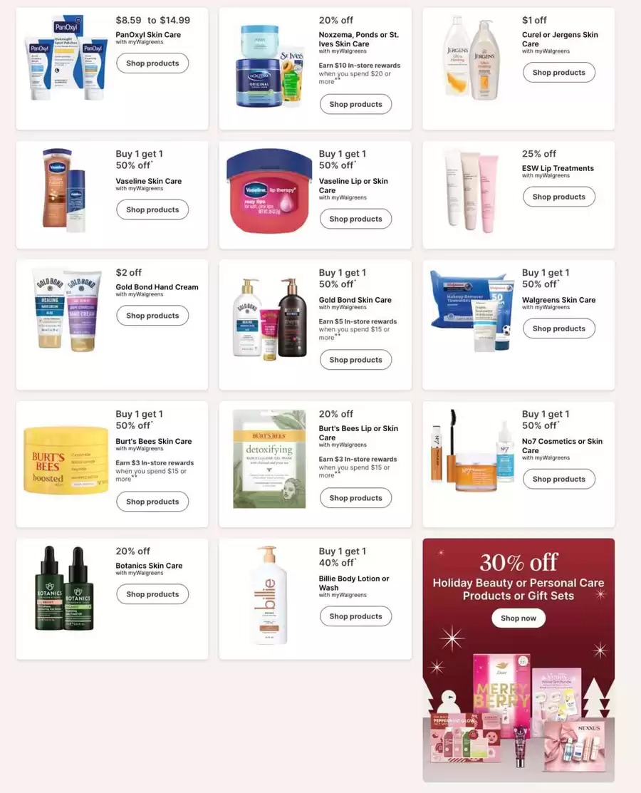 Walgreens USA Offers from 14 to 20 December 2025 Exclusive bargains