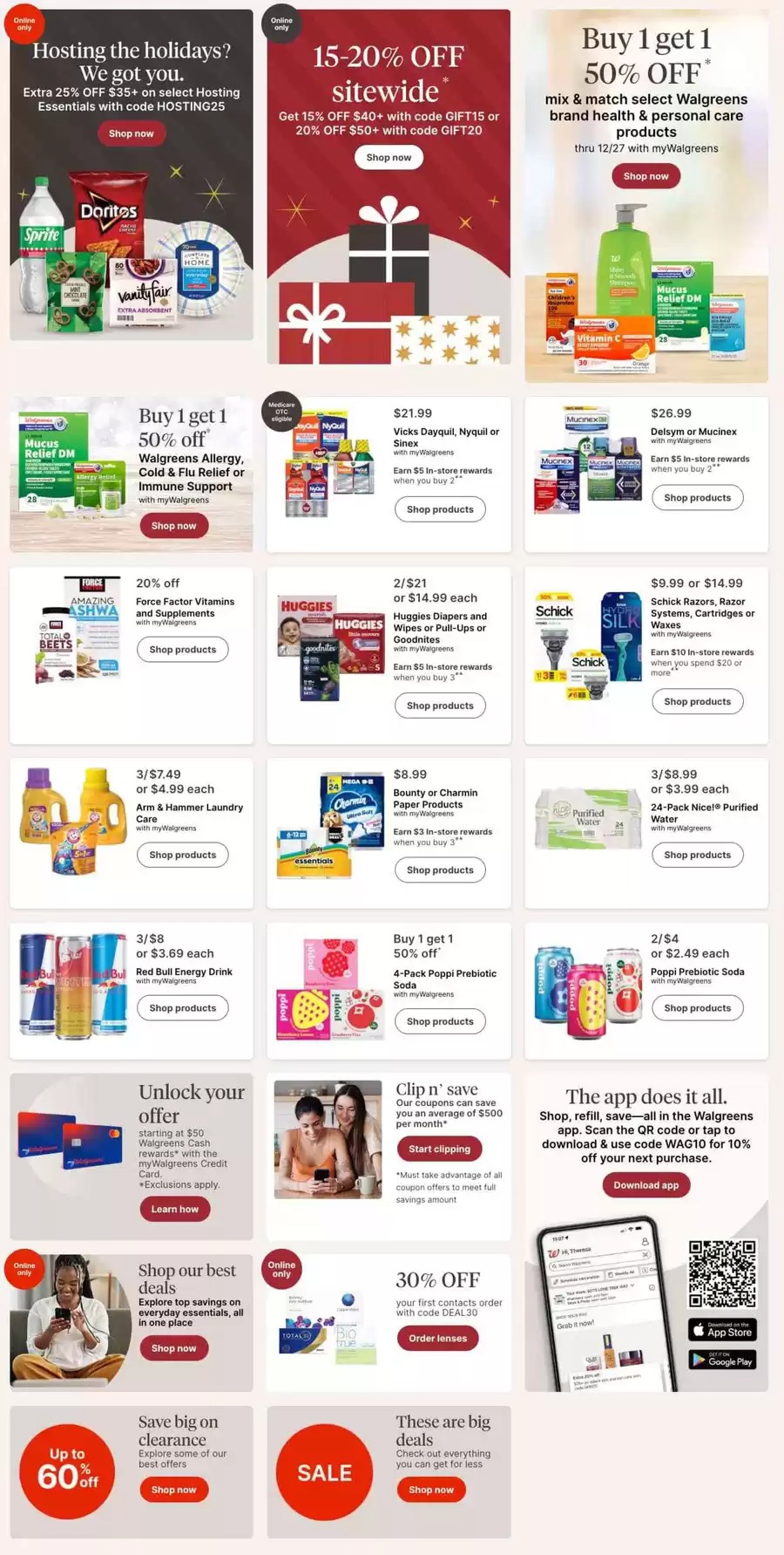 Walgreens USA Offers from 14 to 20 December 2025 Exclusive bargains
