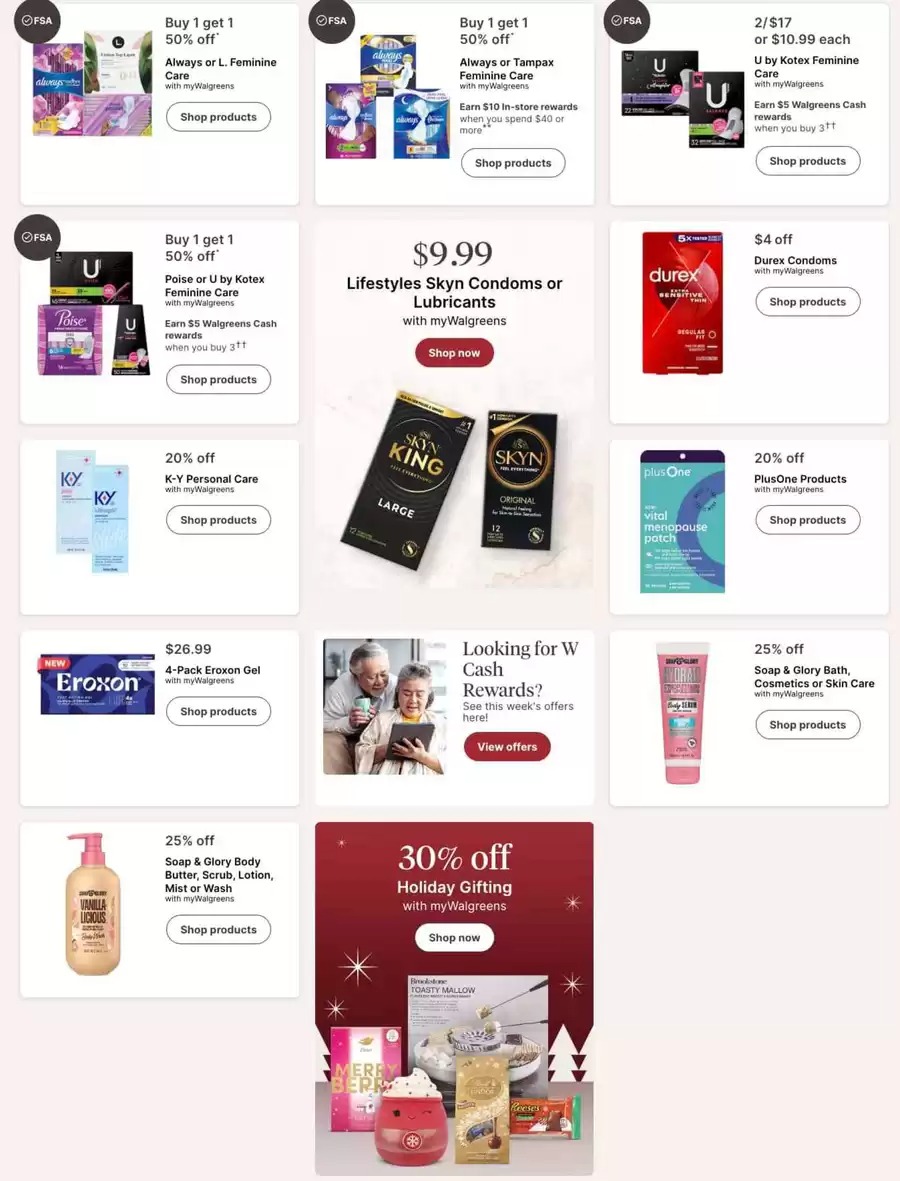Walgreens USA Offers from 14 to 20 December 2025 Exclusive bargains