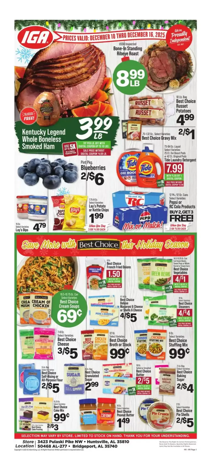 Page 1 in Special offers for you at IGA USA