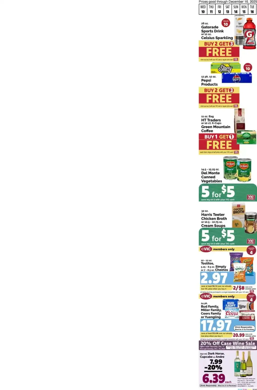 Page 3 in weekly flyer at Harris Teeter USA