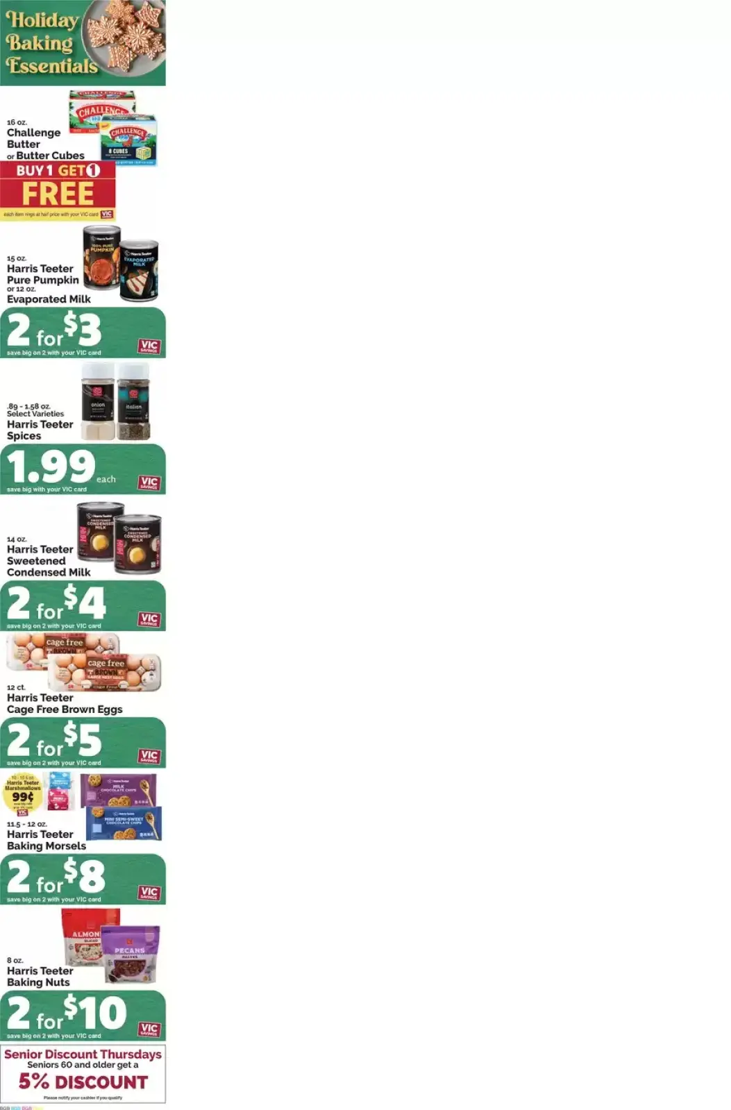 Page 5 in weekly flyer at Harris Teeter USA