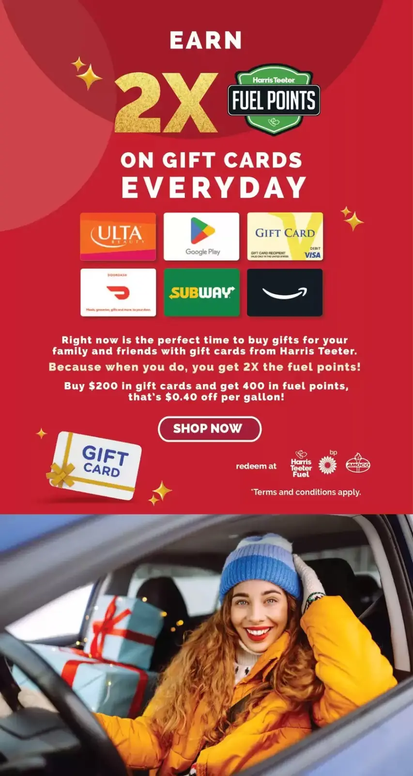 Page 2 in weekly flyer at Harris Teeter USA