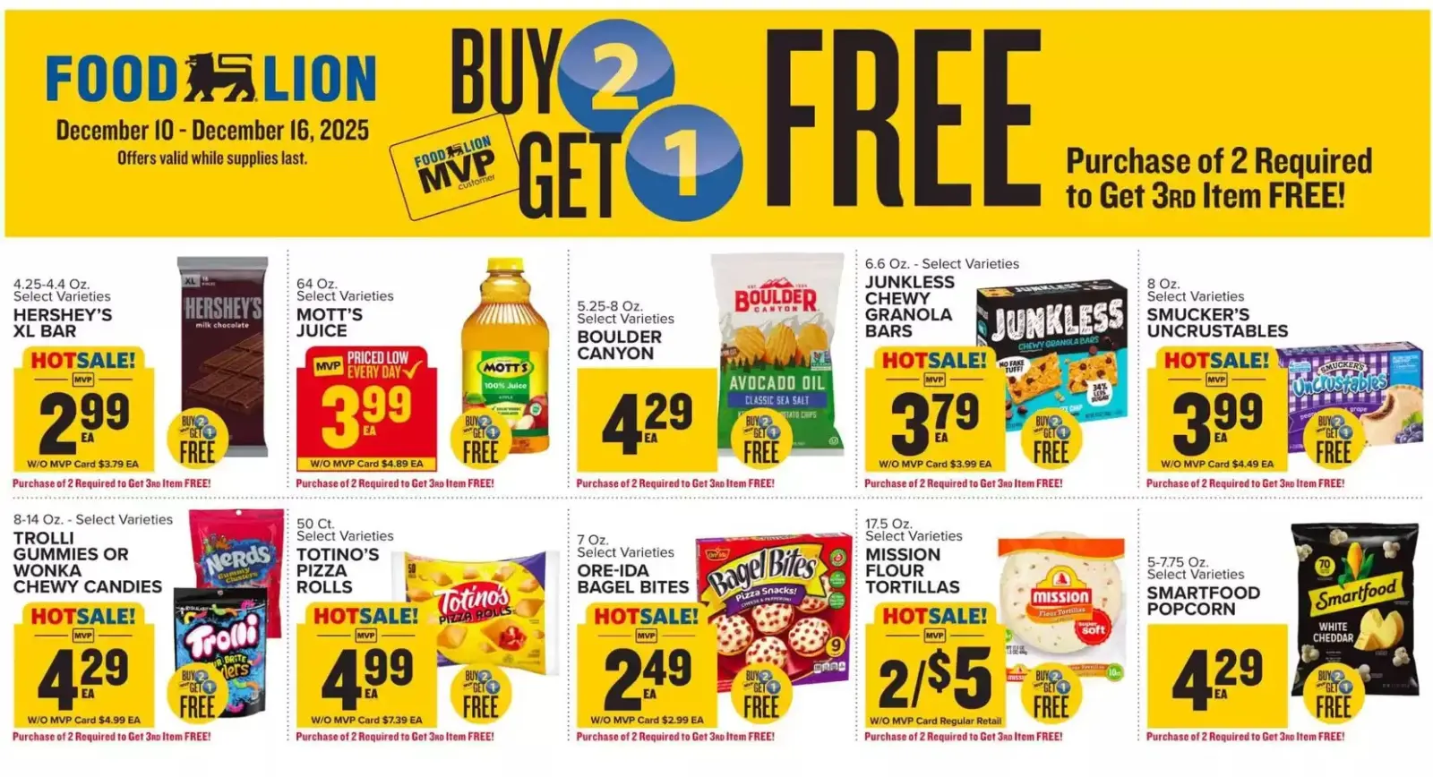 Page 9 in weekly flyer at Food Lion USA