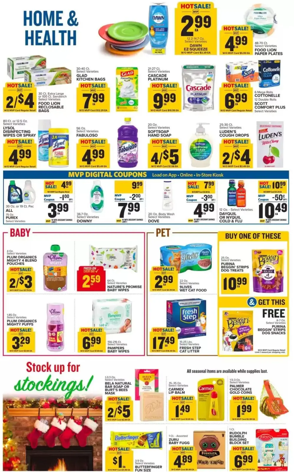 Page 7 in weekly flyer at Food Lion USA
