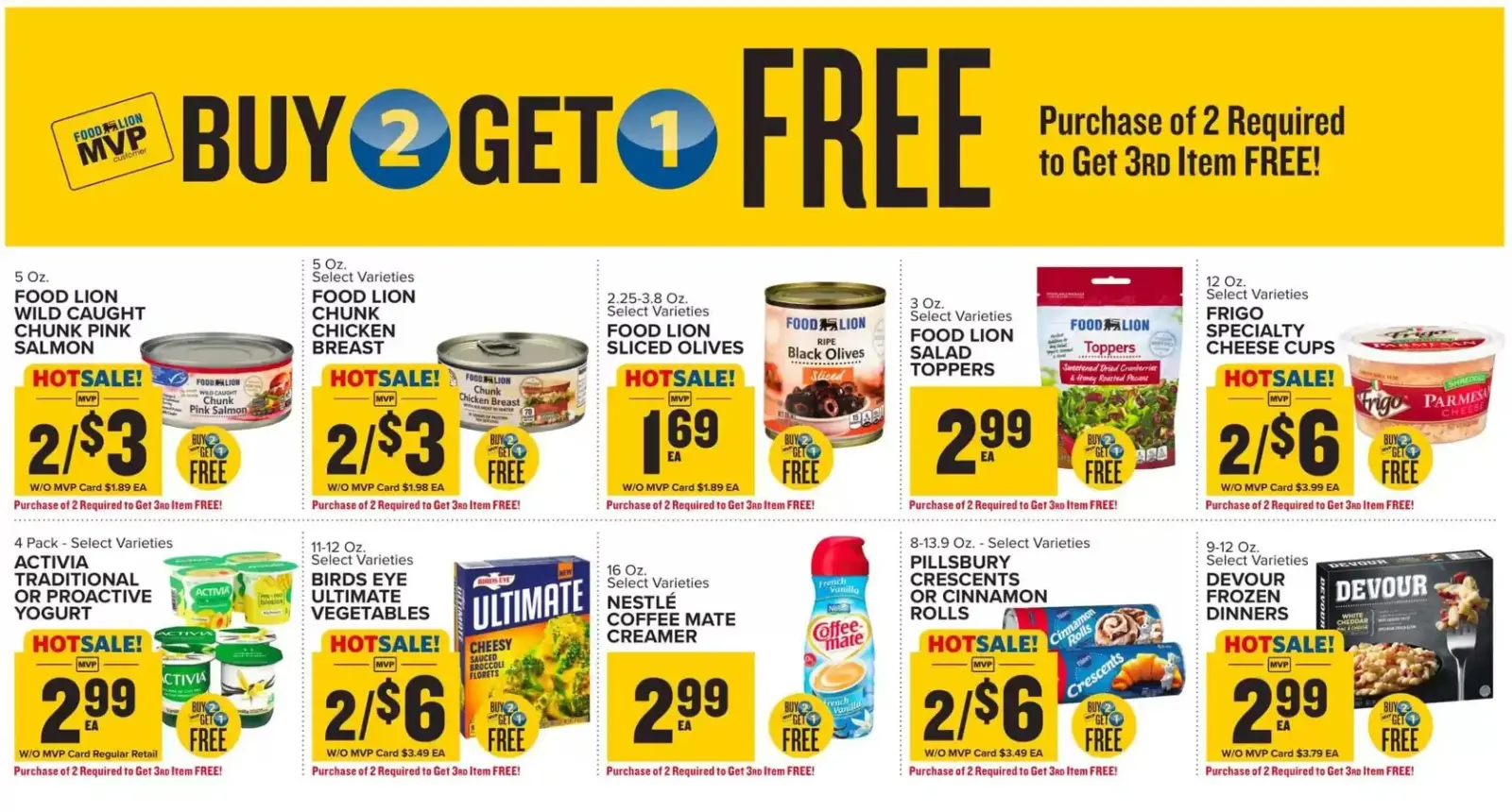 Page 12 in weekly flyer at Food Lion USA