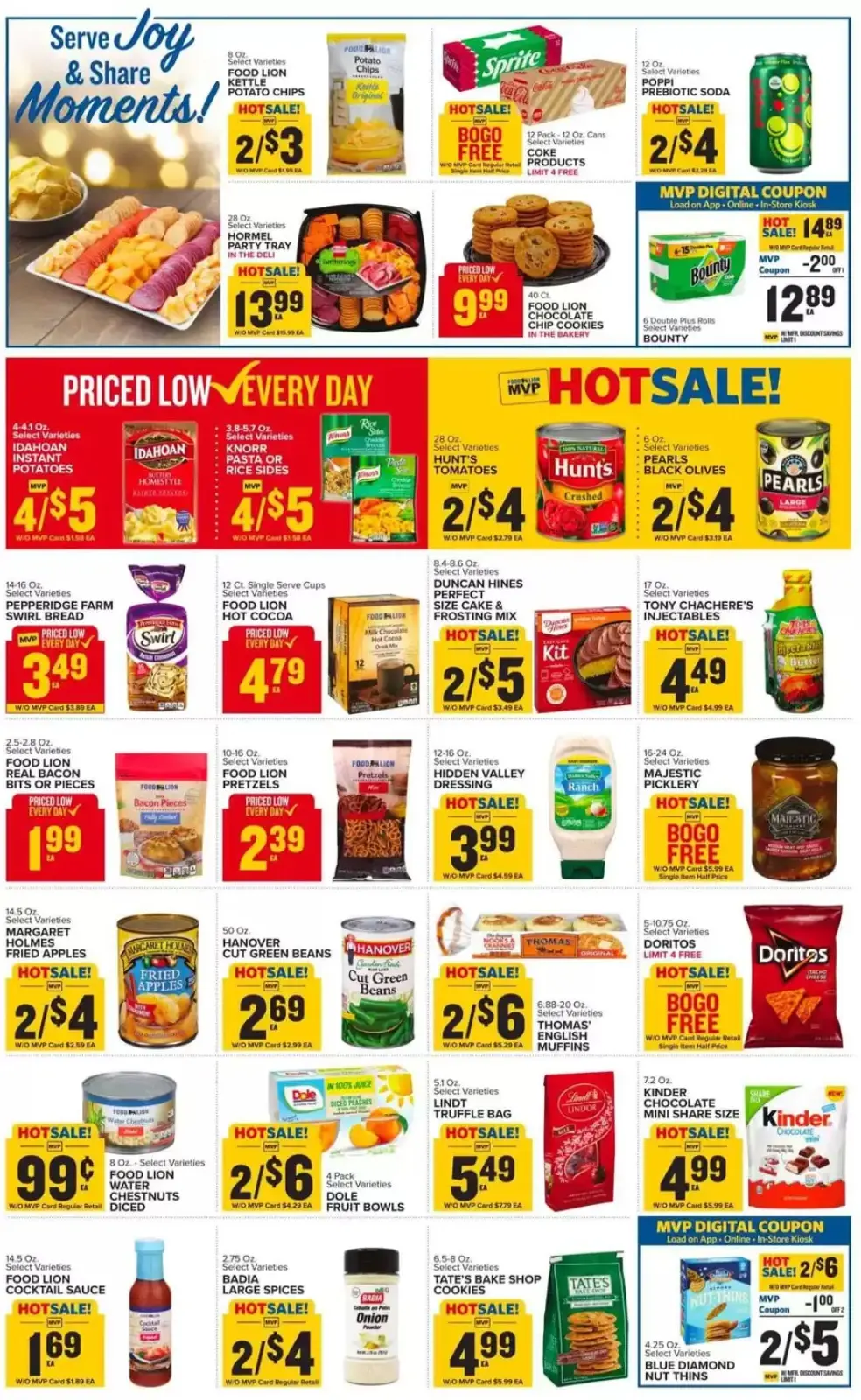 Page 4 in weekly flyer at Food Lion USA