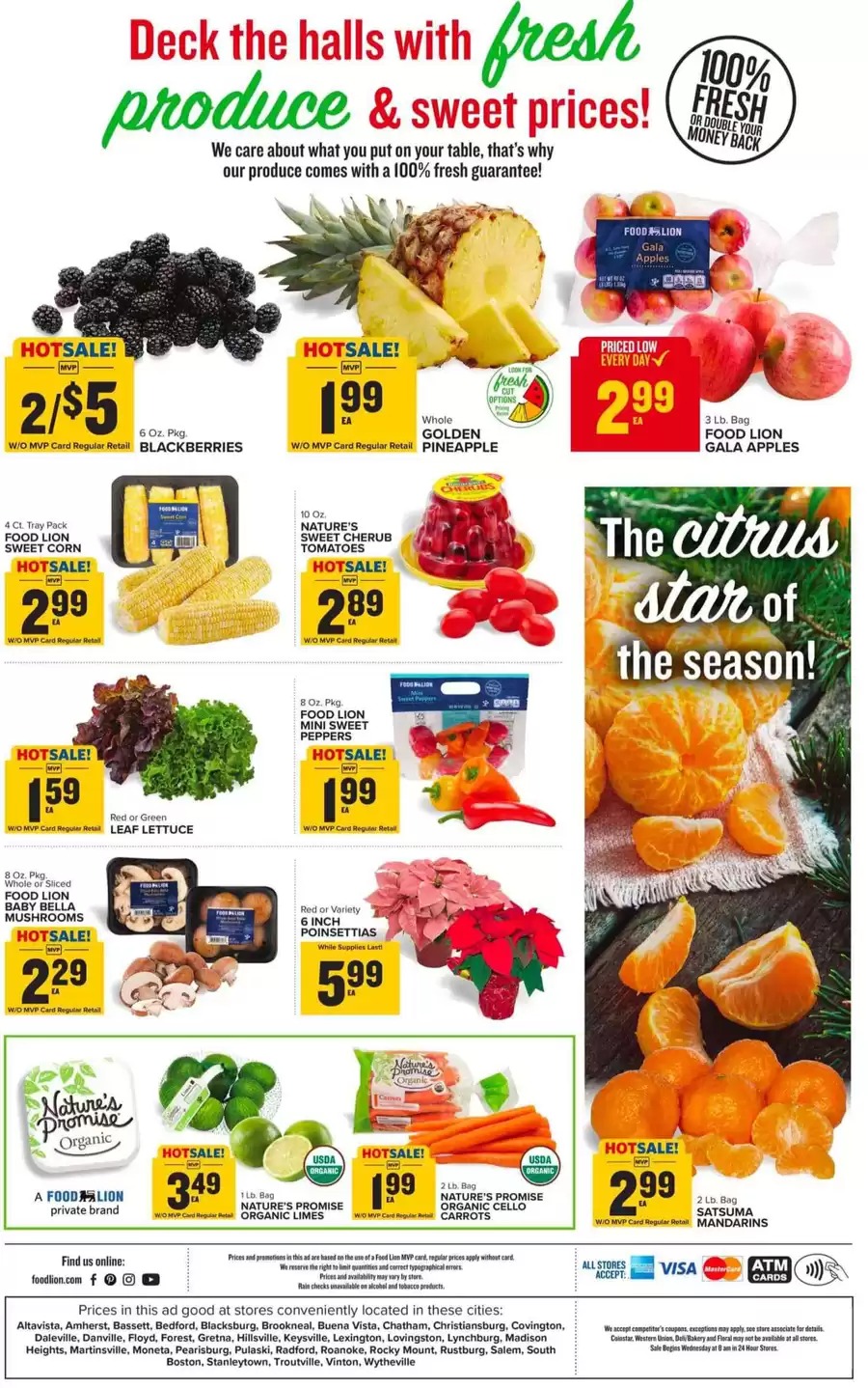 Offres Food Lion États-Unis de 10 à 16 décembre 2025 Offre hebdomadaire