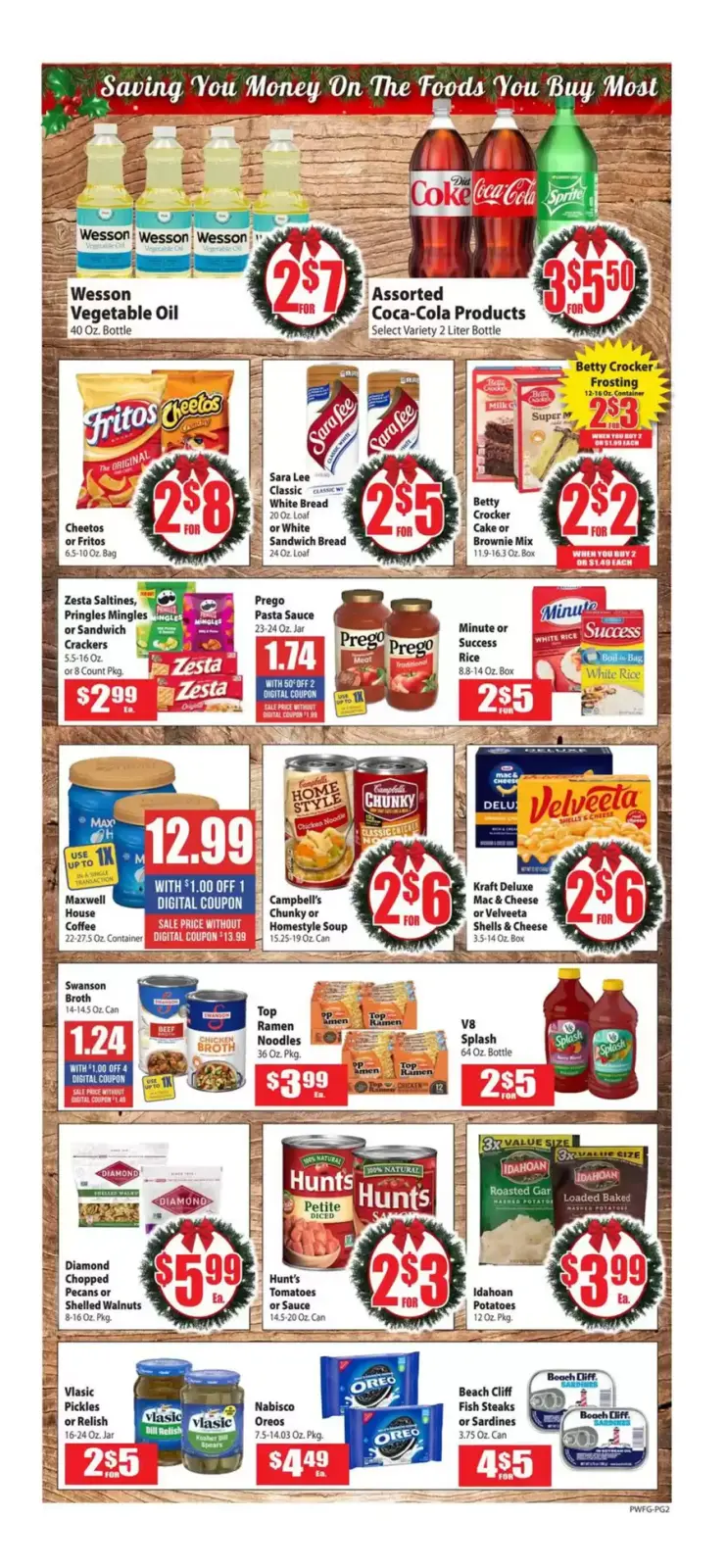 Page 4 in weekly flyer at Food Giant USA