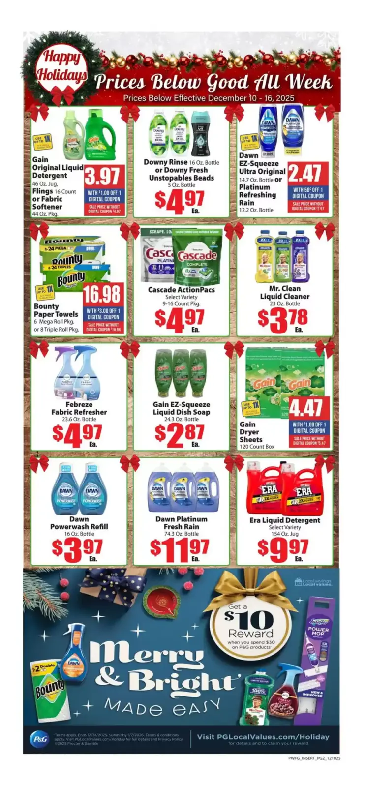 Page 3 in weekly flyer at Food Giant USA