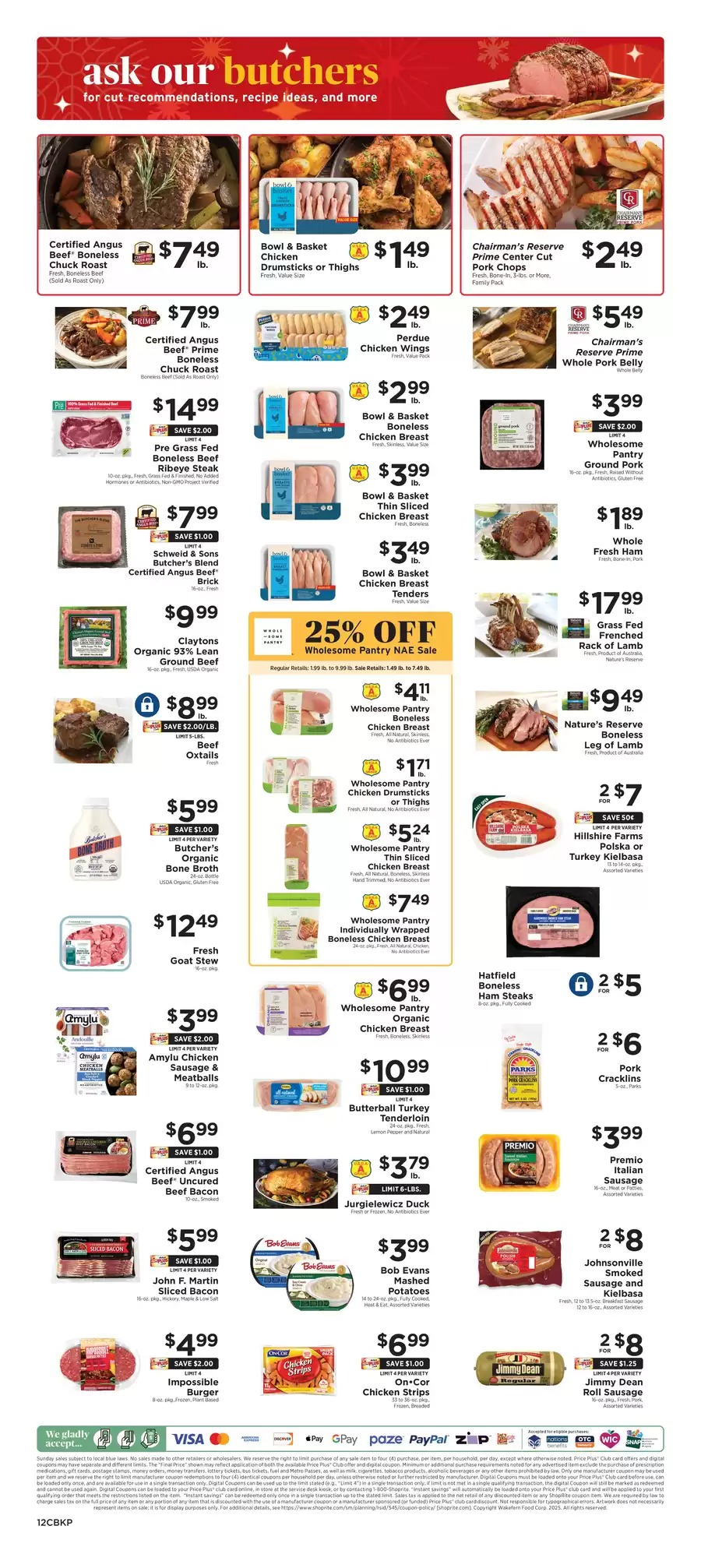 Offres ShopRite États-Unis de 11 à 20 décembre 2025 Offres d'ouverture officielle