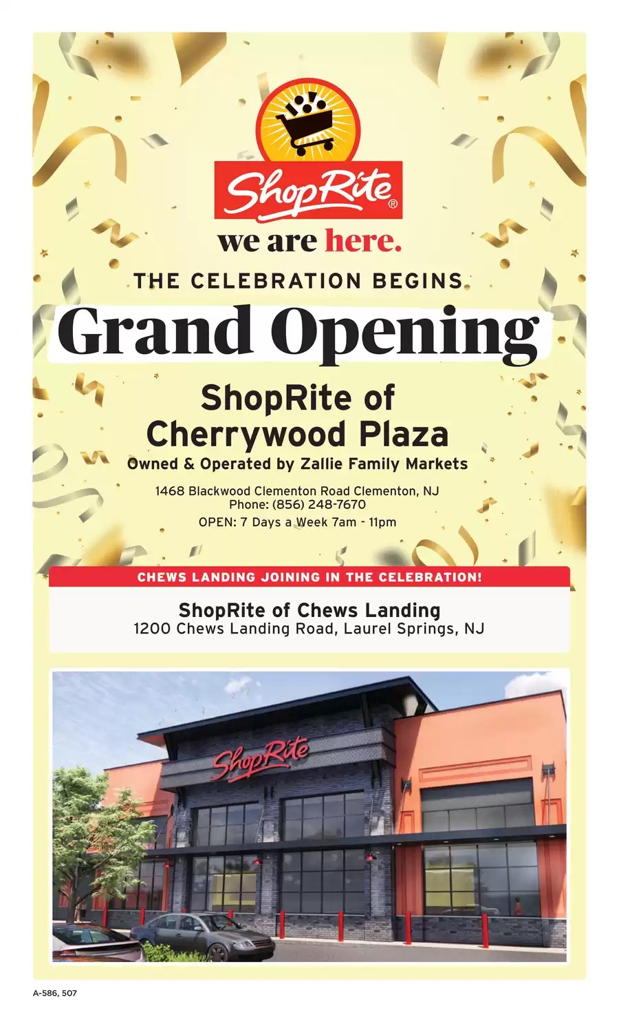 ShopRite USA Offers from 11 to 20 December 2025 Grand Opening Offers