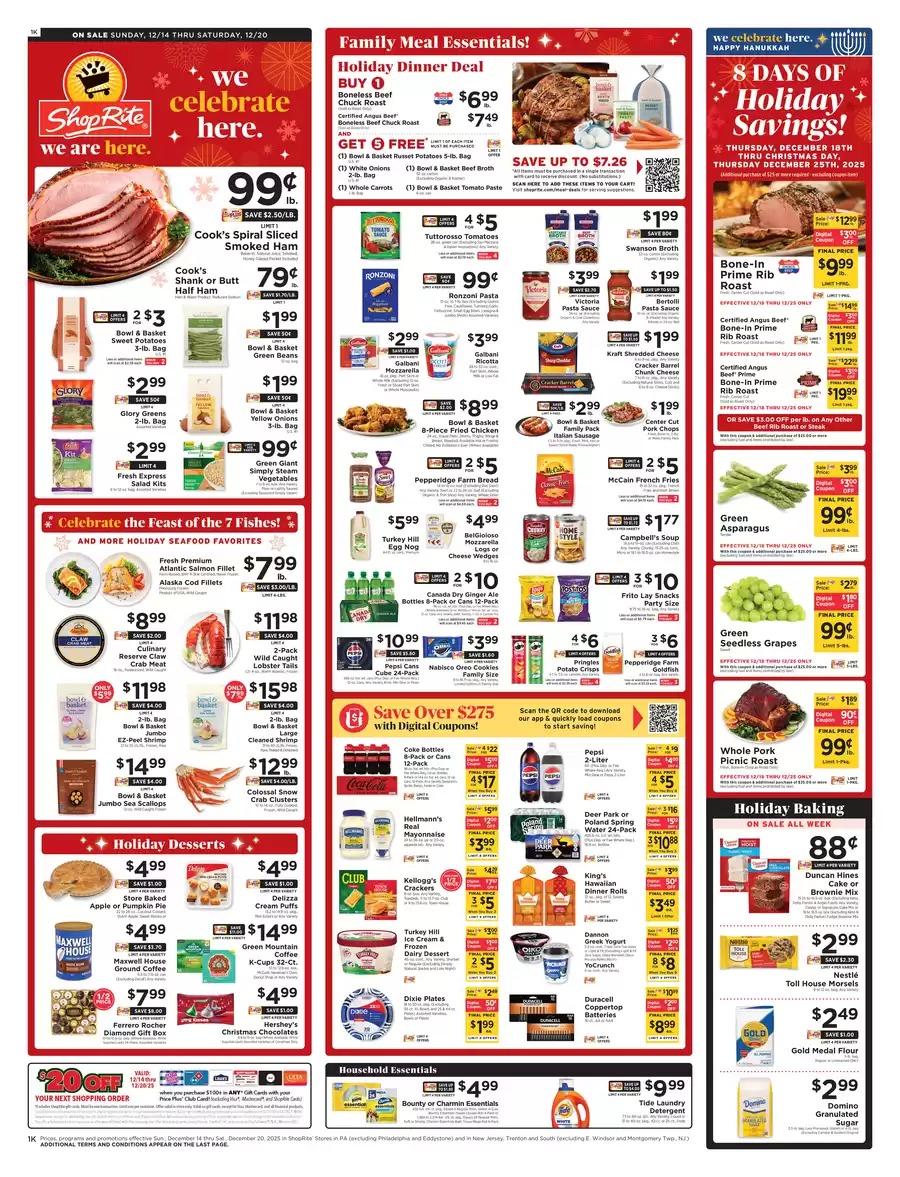 ShopRite USA Offers from 11 to 20 December 2025 Exclusive bargains