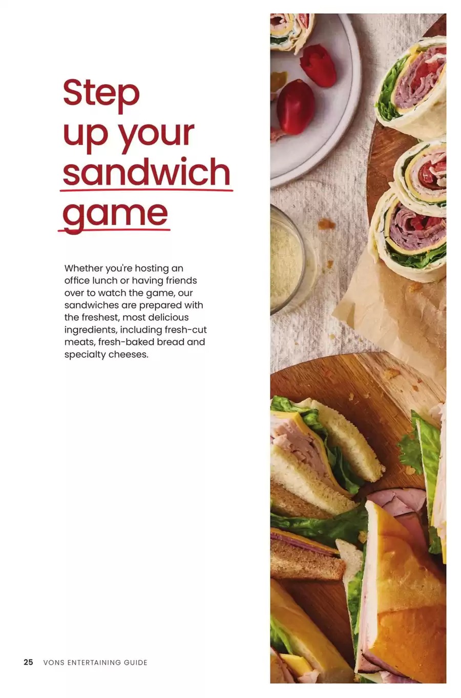 Offres Supermarché Vons États-Unis de 23 à 31 décembre 2025 Offres du Sud de la Californie