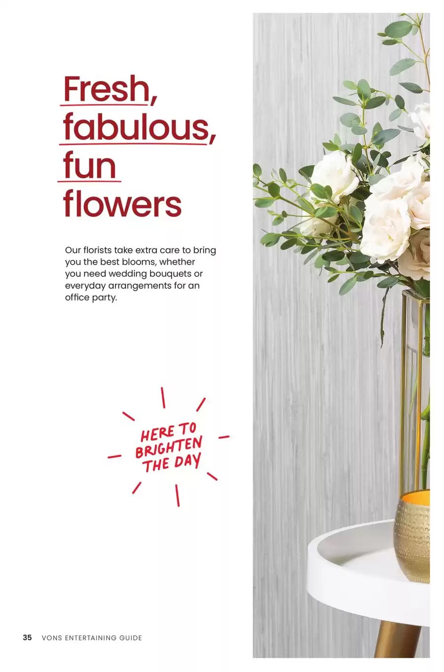 Offres Supermarché Vons États-Unis de 23 à 31 décembre 2025 Offres du Sud de la Californie