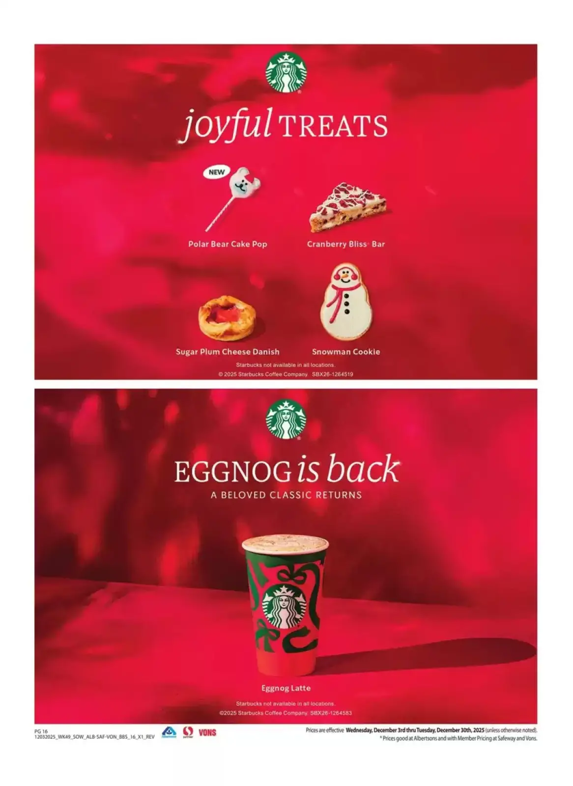 Page 16 in Southwest Deals at Vons Supermarket USA