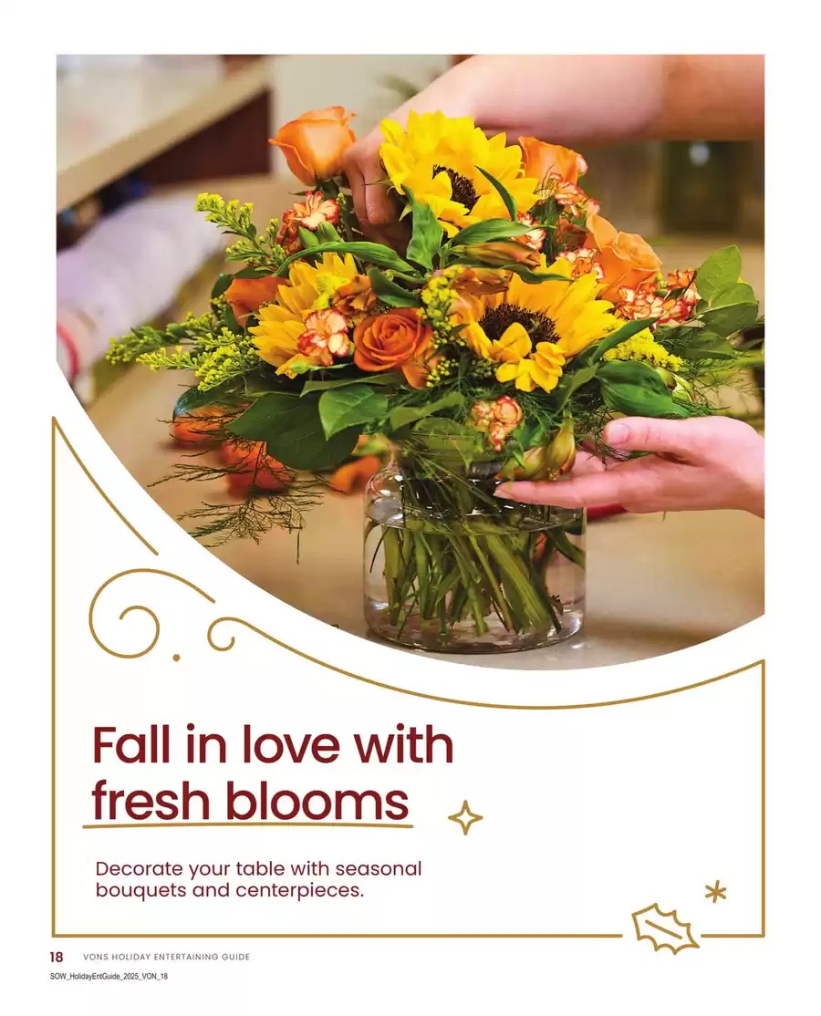 Offres Supermarché Vons États-Unis de 15 à 31 décembre 2025 Bons plans pour le Sud-Ouest