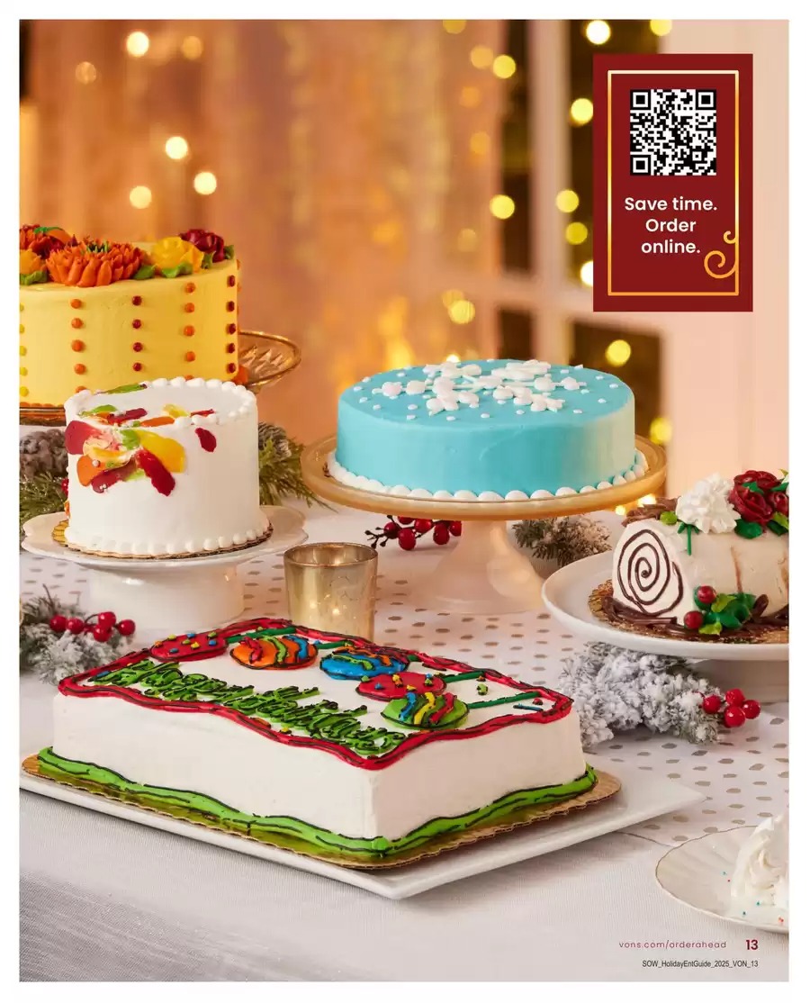 Offres Supermarché Vons États-Unis de 15 à 31 décembre 2025 Bons plans pour le Sud-Ouest