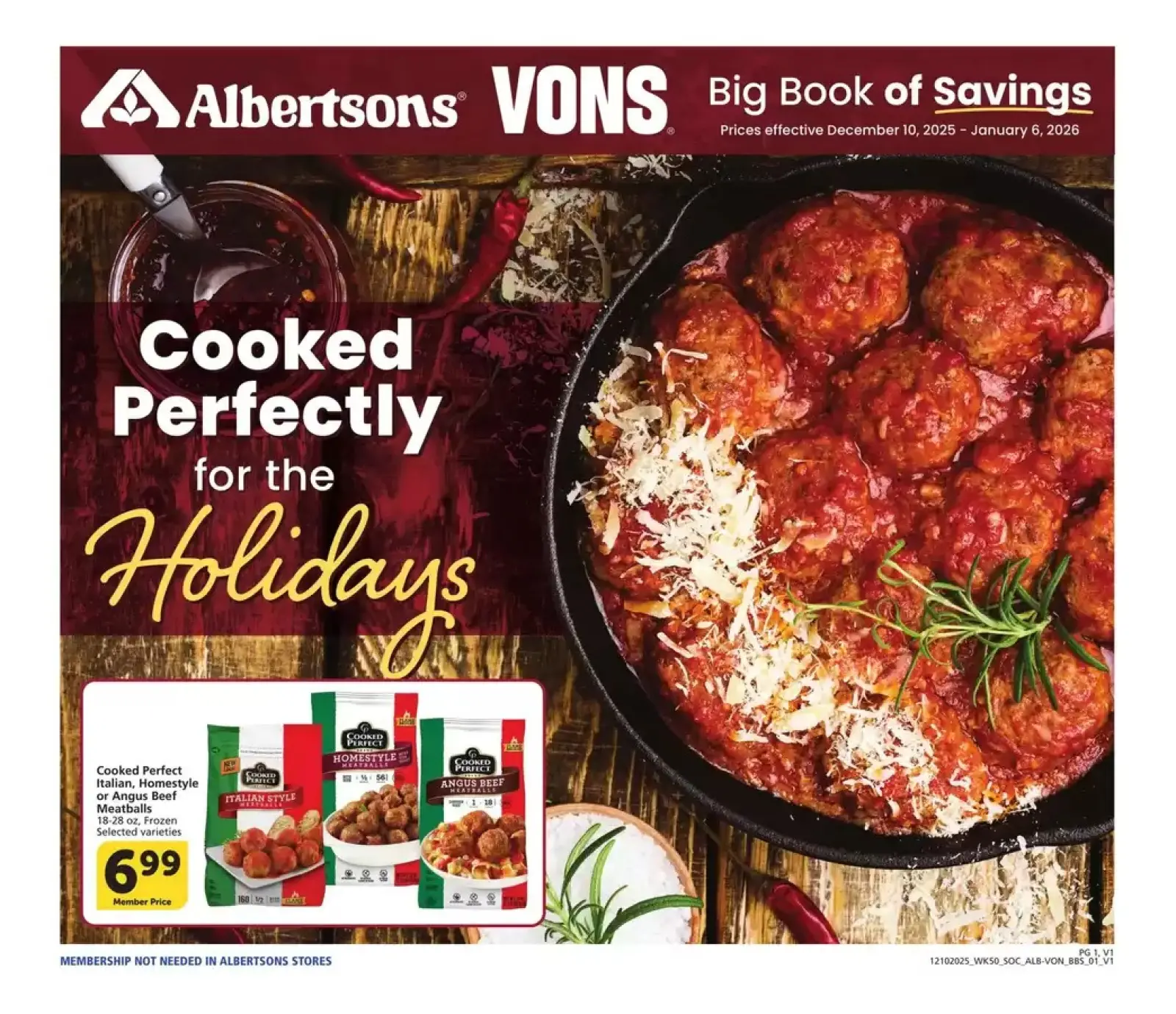 Page 1 in SoCal Deals at Vons Supermarket USA