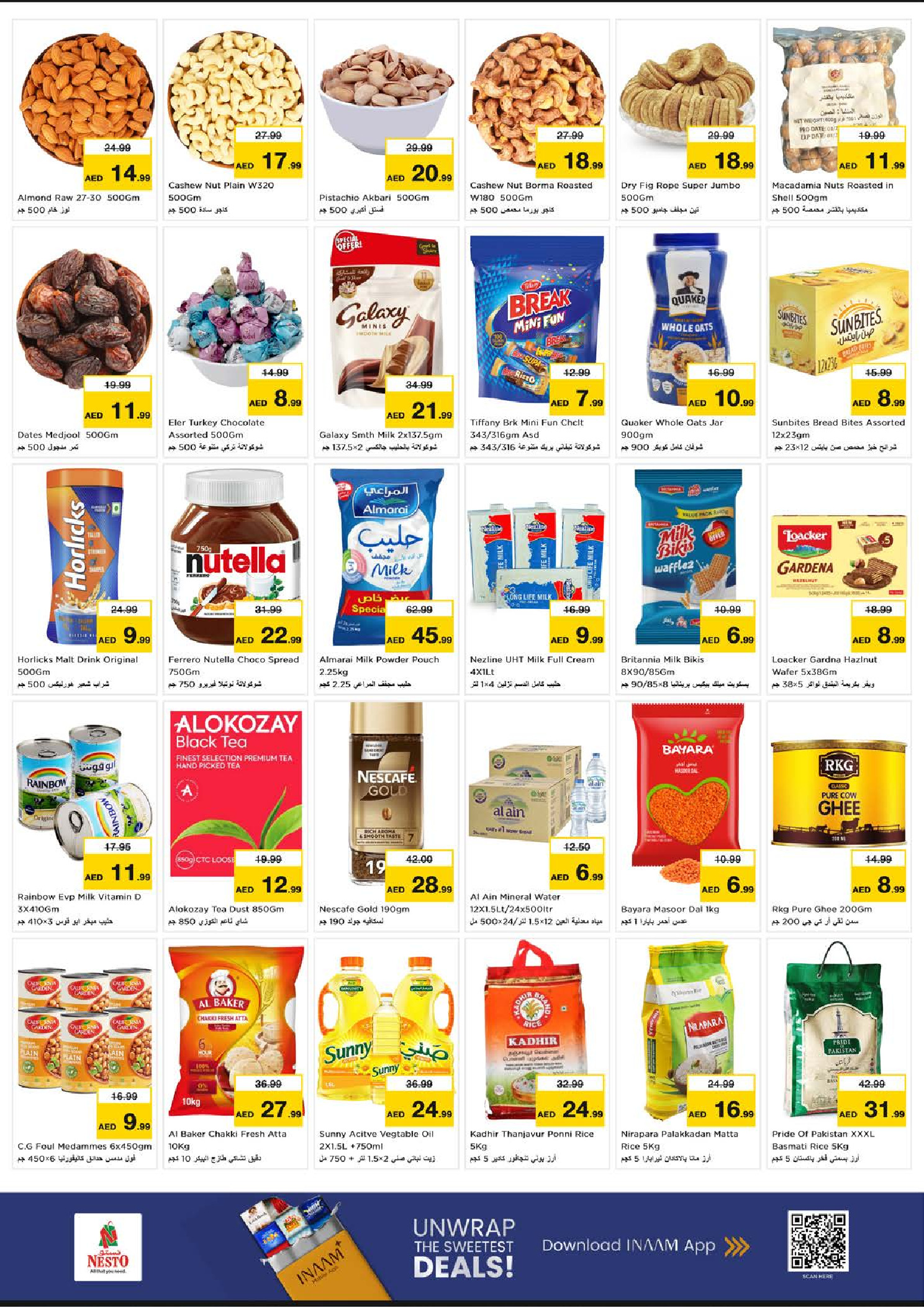 Nesto Hypermarkets Abu Dhabi  Offers from 15 to 17 December BIG FESTIVAL DEALS