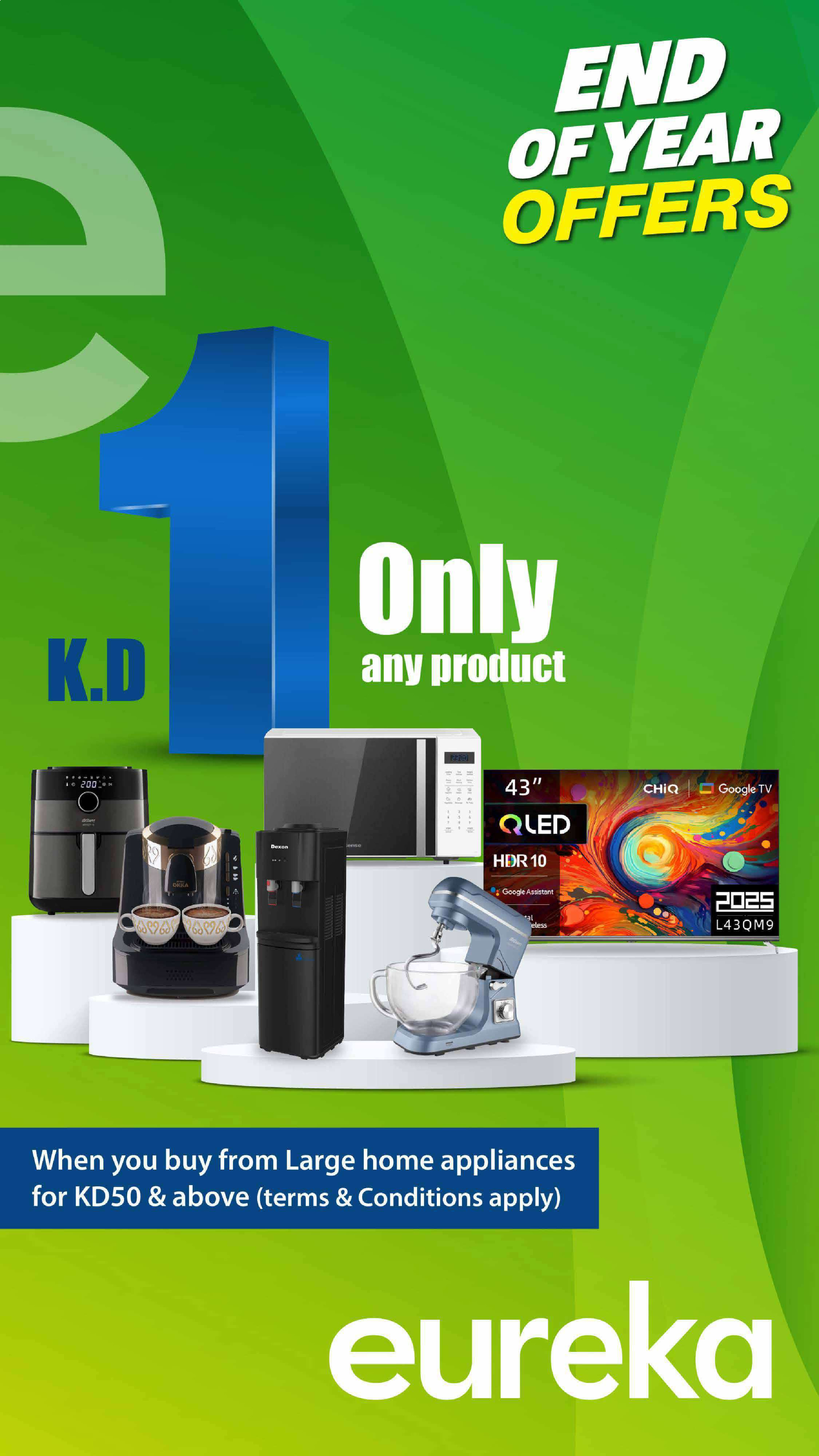 Eureka Kuwait Offers from 15 to 31 December 2025 End of Year offer