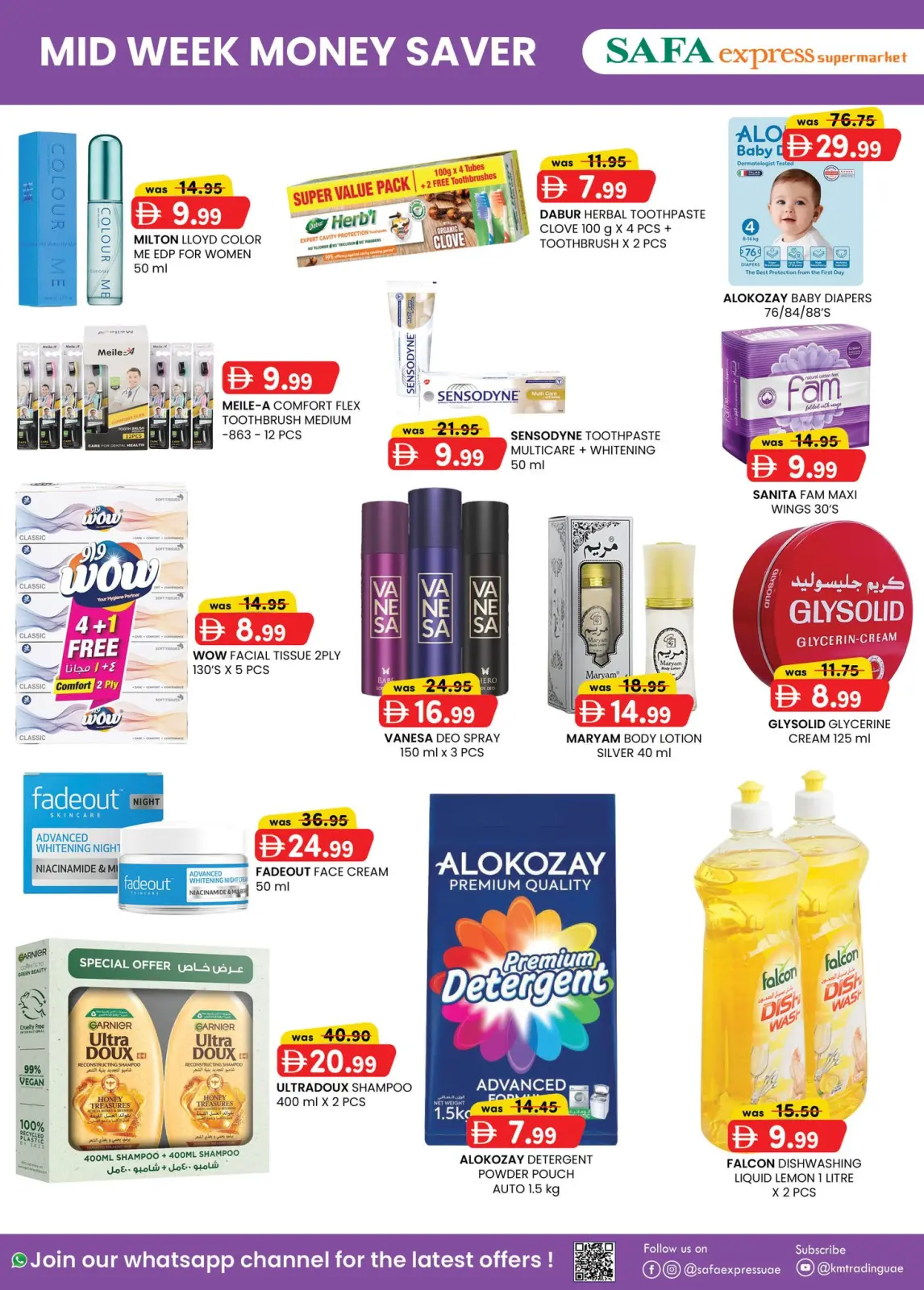 Page 2 in Mid Week Money Saver at Safa Express UAE