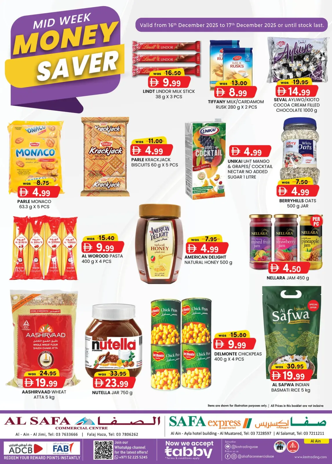 Page 1 in Mid Week Money Saver at Safa Express UAE