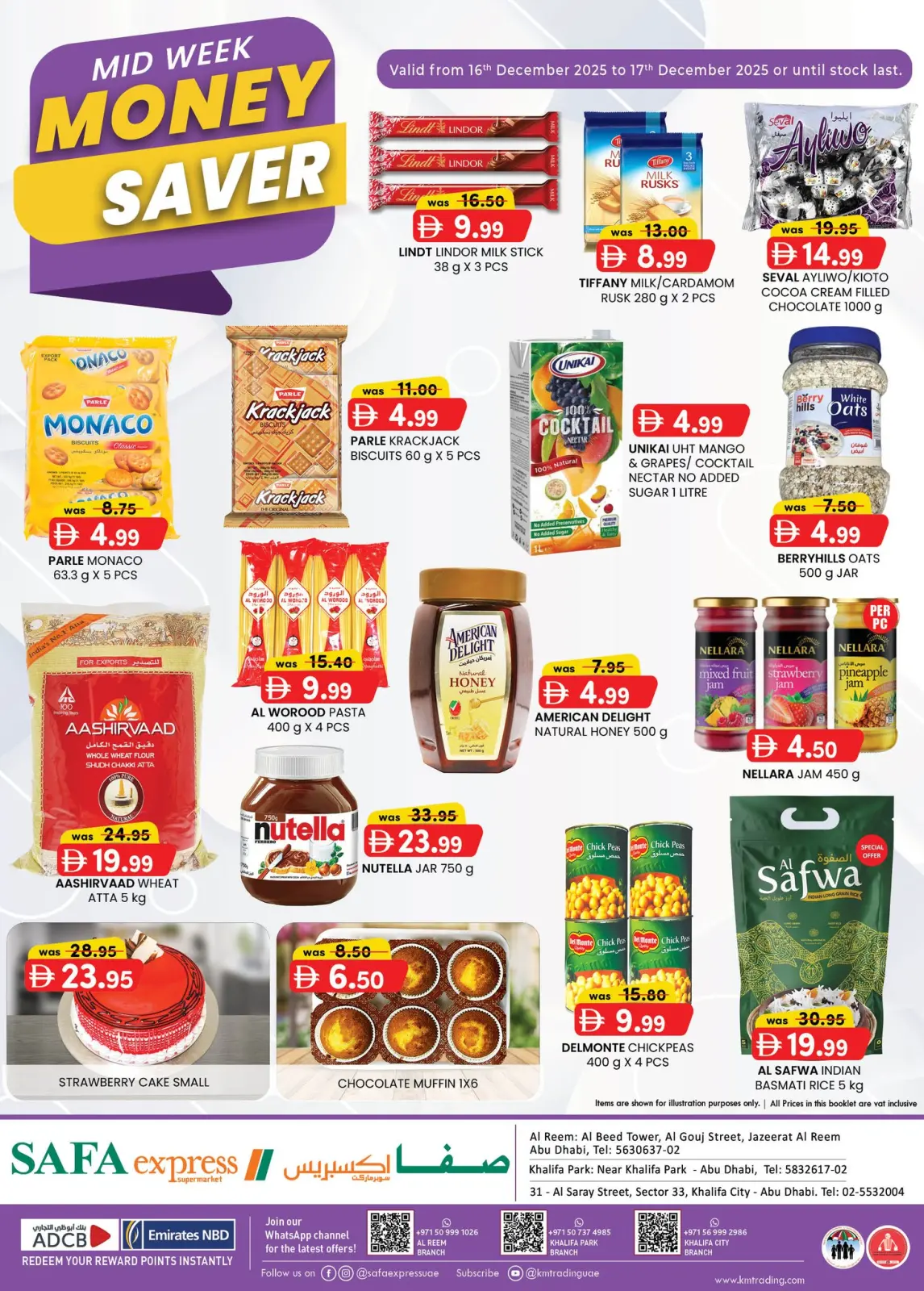 Page 1 in Mid Week Money Saver at Safa Express UAE