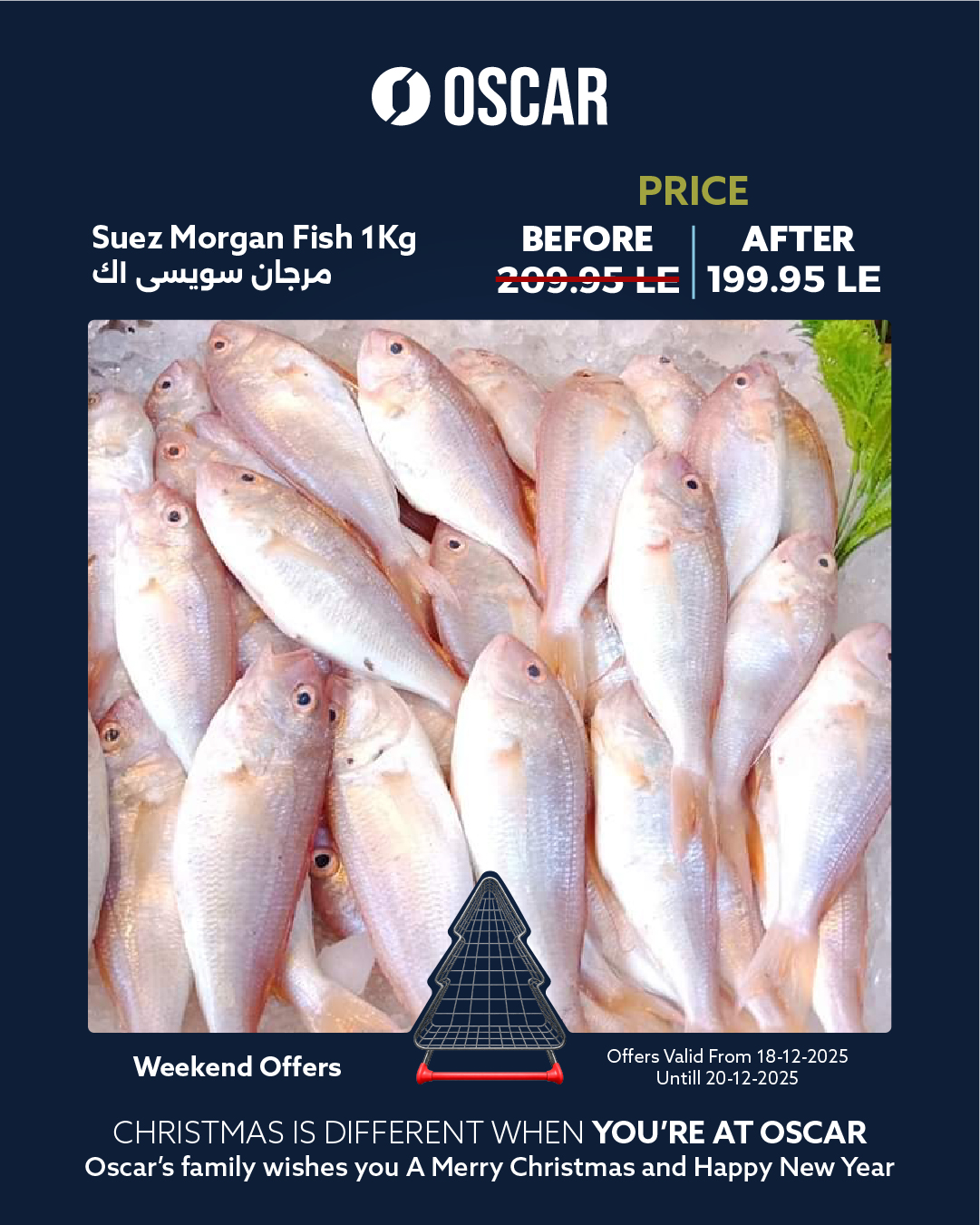 Ofertas de Tiendas Oscar Egipto de 18 a 20 diciembre 2025 Ofertas de fin de semana