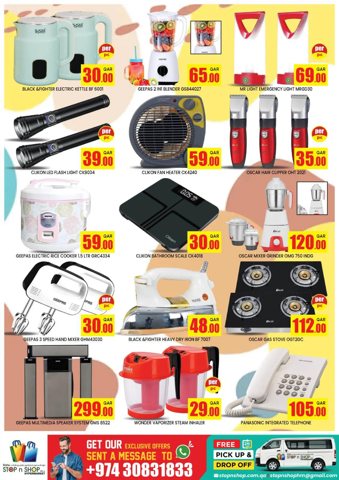 Page 8 in National Day Offers at STOP N SHOP Qatar
