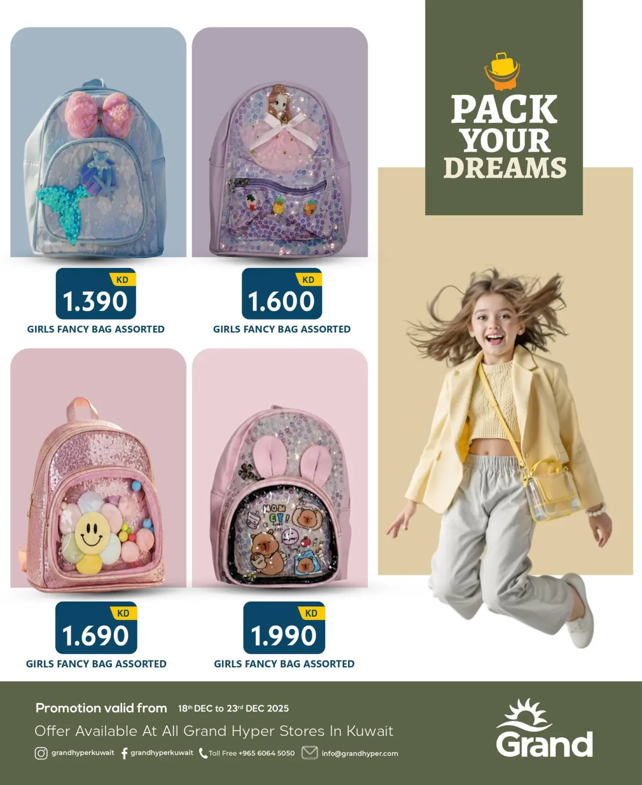 Página 6 en Ofertas de bolsos en Grand hipermercado Kuwait