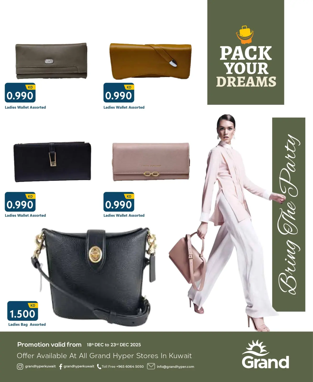 Página 4 en Ofertas de bolsos en Grand hipermercado Kuwait