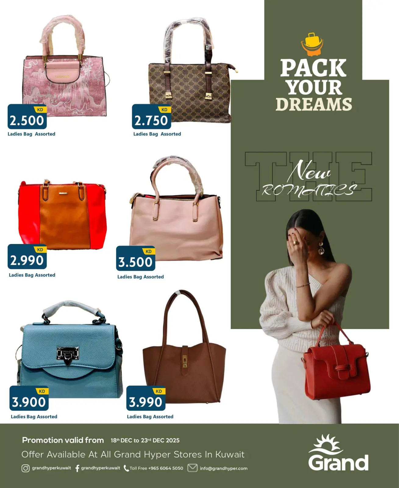 Página 5 en Ofertas de bolsos en Grand hipermercado Kuwait