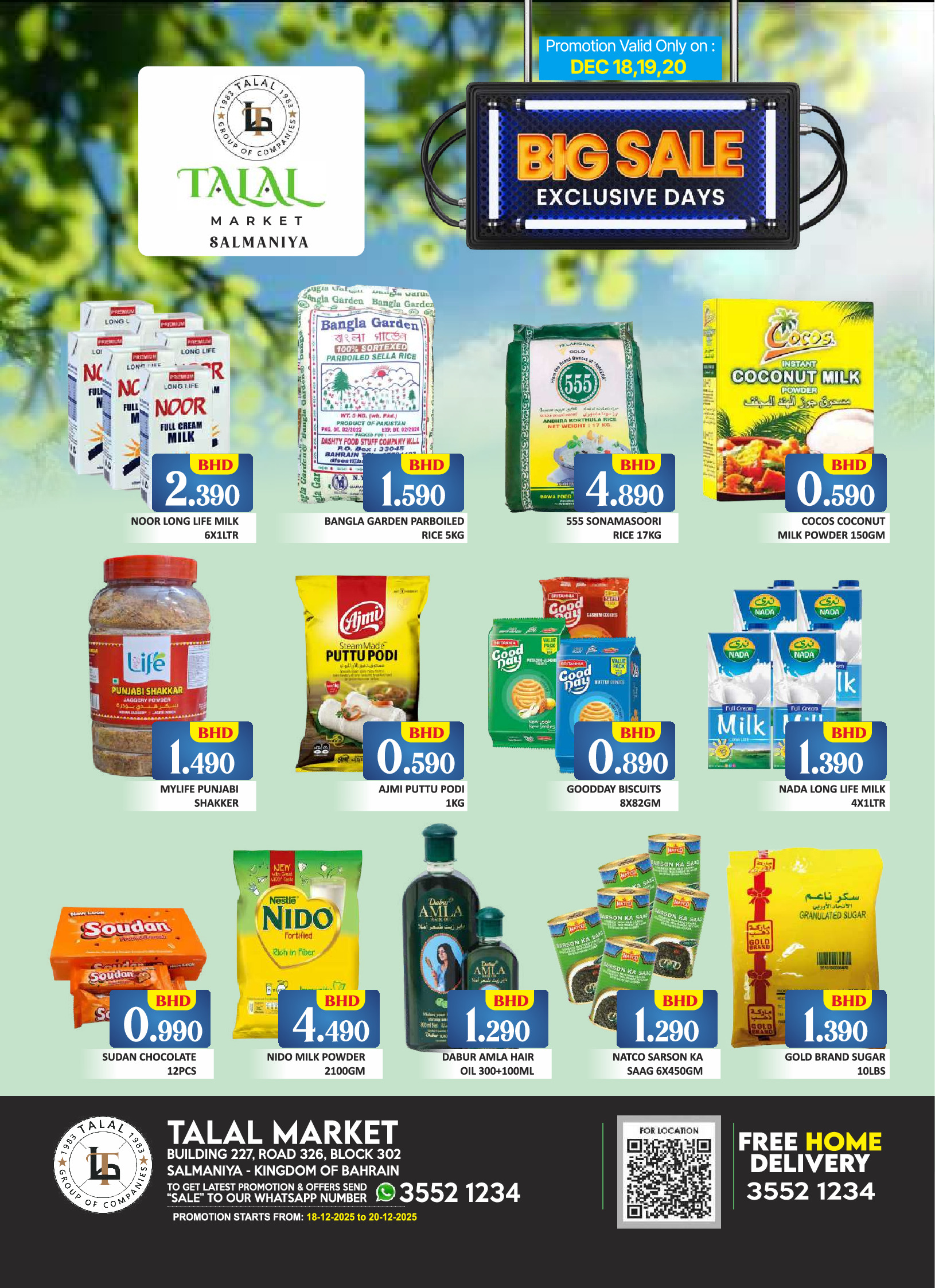 Ofertas de Mercado Talal Bahréin de 18 a 20 diciembre 2025 Ofertas exclusivas - Página 1