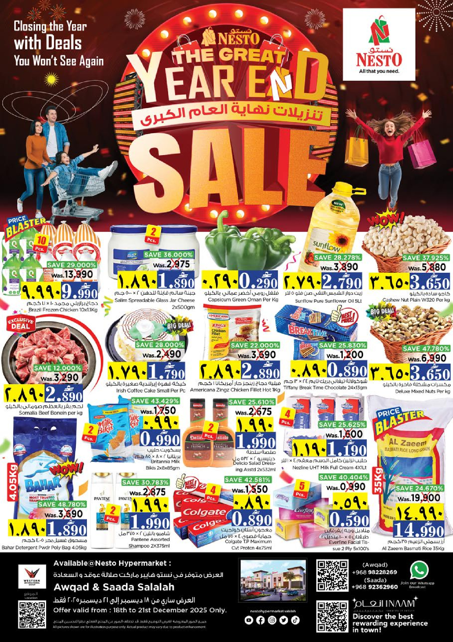 Offres Nesto  Salalah  de 18 à 21 décembre Les grandes soldes de fin d'année - Page 1