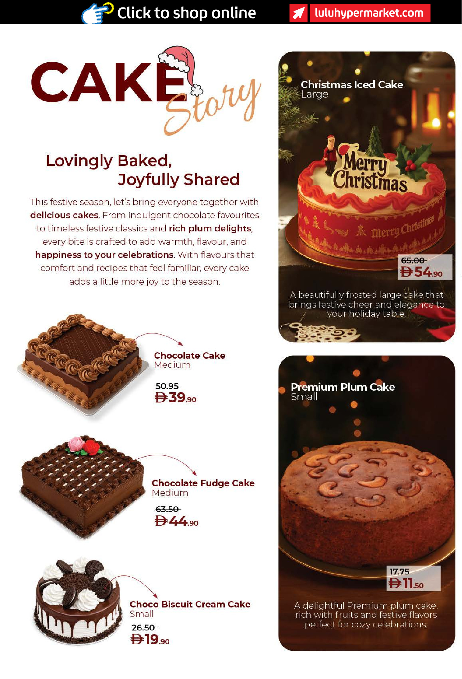 Ofertas de Lulu  Dubai, Ajmán, Fujaïrah, Ras Al Khaimah, Sharjah, Umm Al Quwain y Dibba  de 19 a 26 diciembre Ofertas de Banquetes