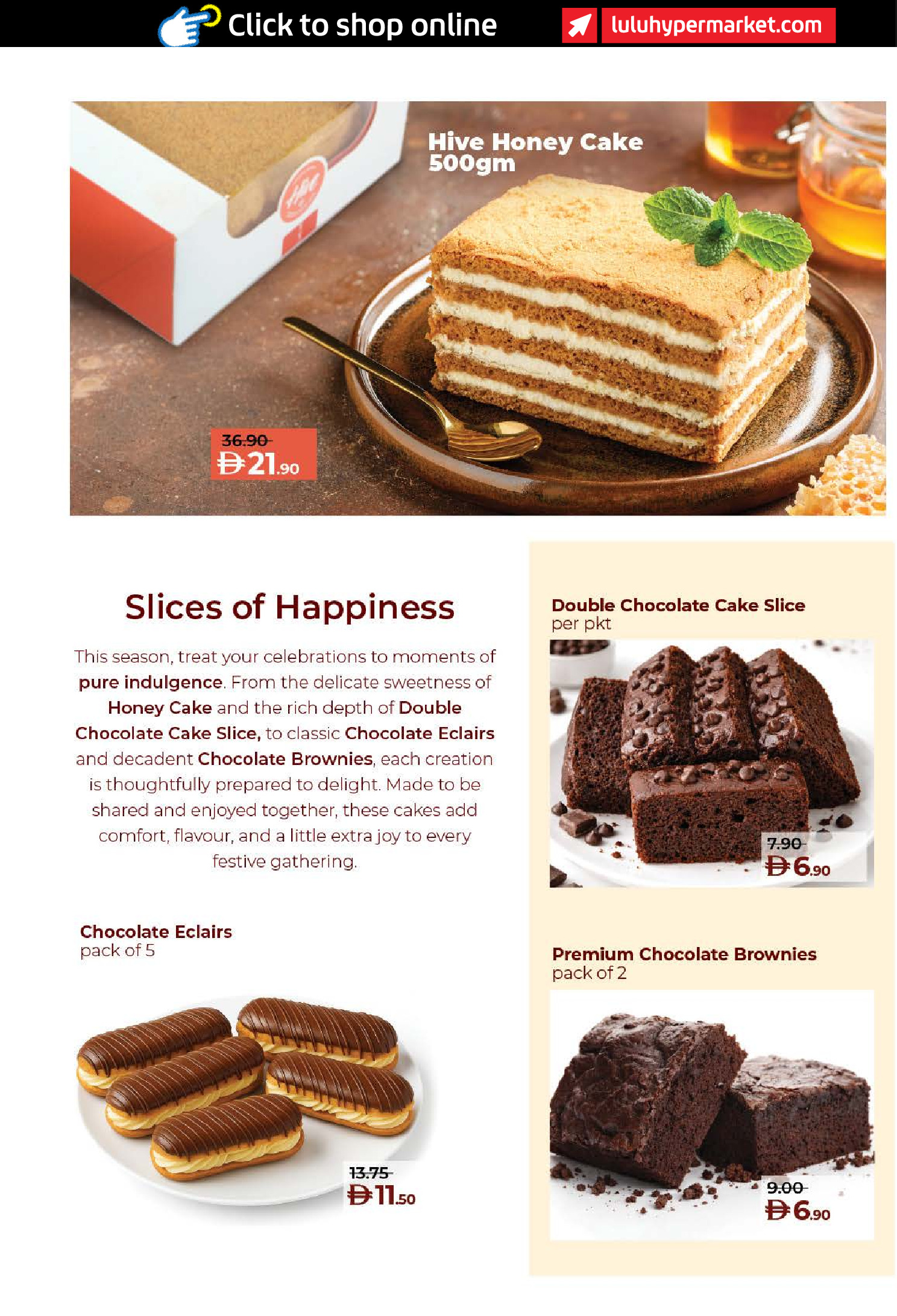 Ofertas de Lulu  Dubai, Ajmán, Fujaïrah, Ras Al Khaimah, Sharjah, Umm Al Quwain y Dibba  de 19 a 26 diciembre Ofertas de Banquetes