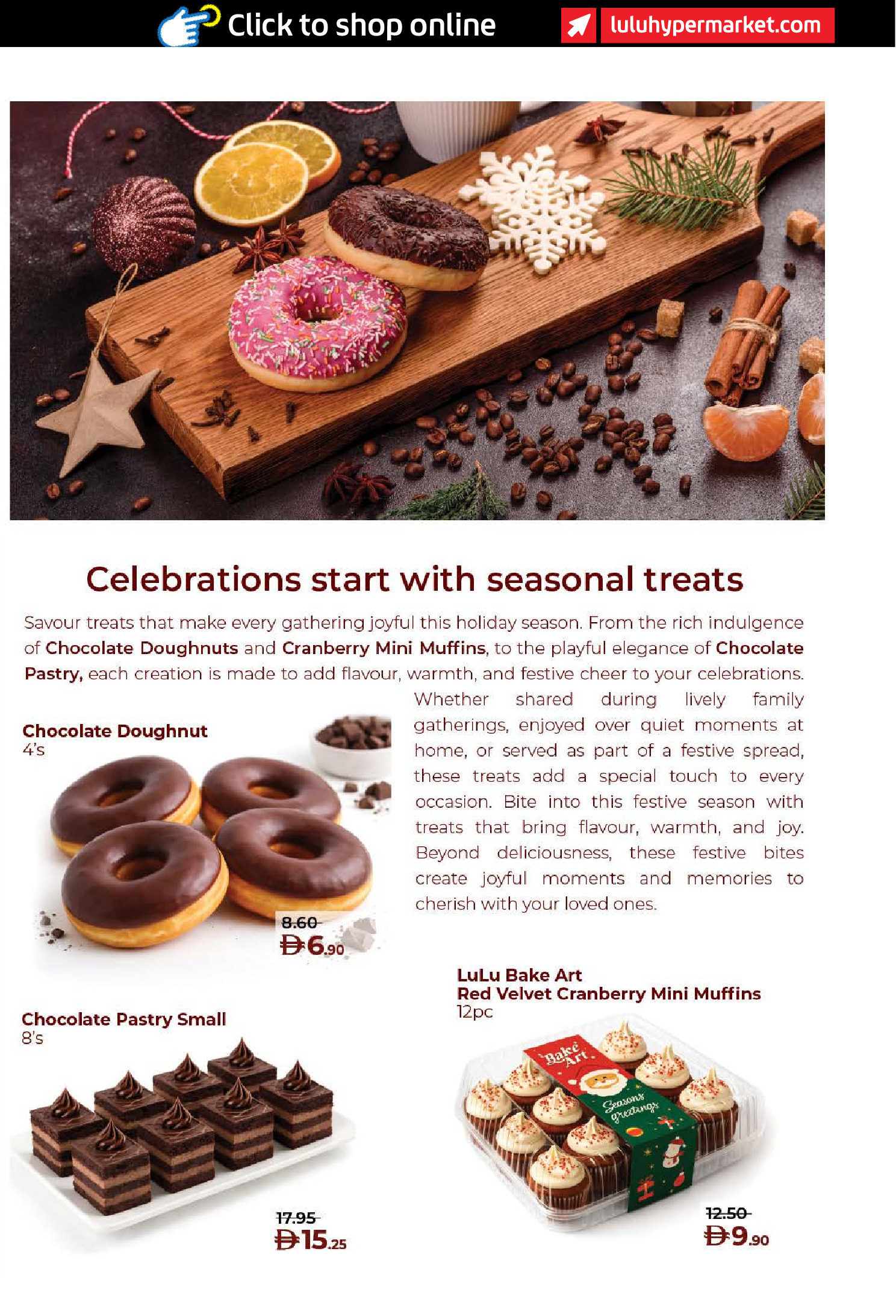 Ofertas de Lulu  Dubai, Ajmán, Fujaïrah, Ras Al Khaimah, Sharjah, Umm Al Quwain y Dibba  de 19 a 26 diciembre Ofertas de Banquetes