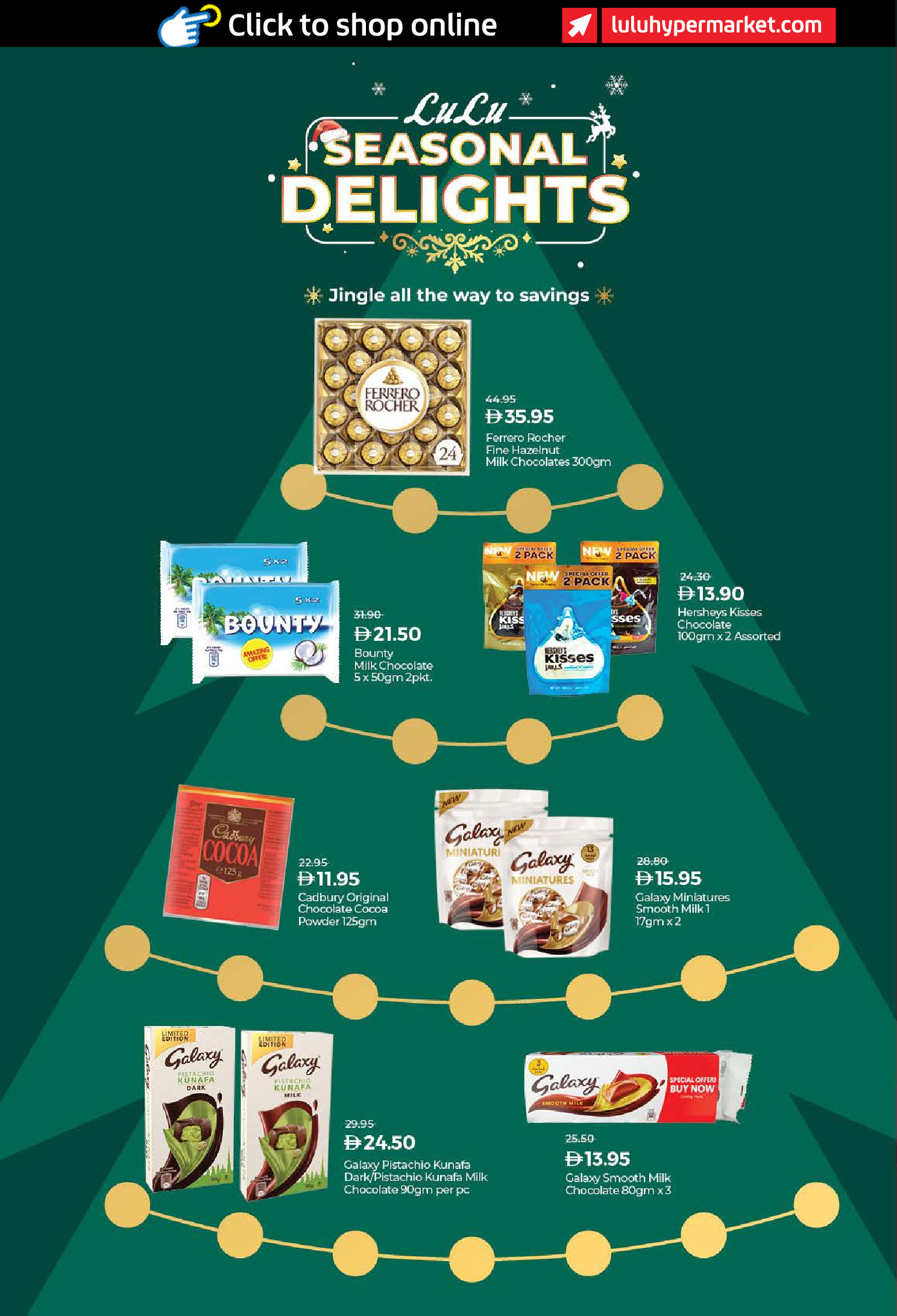 Ofertas de Lulu  Dubai, Ajmán, Fujaïrah, Ras Al Khaimah, Sharjah, Umm Al Quwain y Dibba  de 19 a 26 diciembre Ofertas de Banquetes