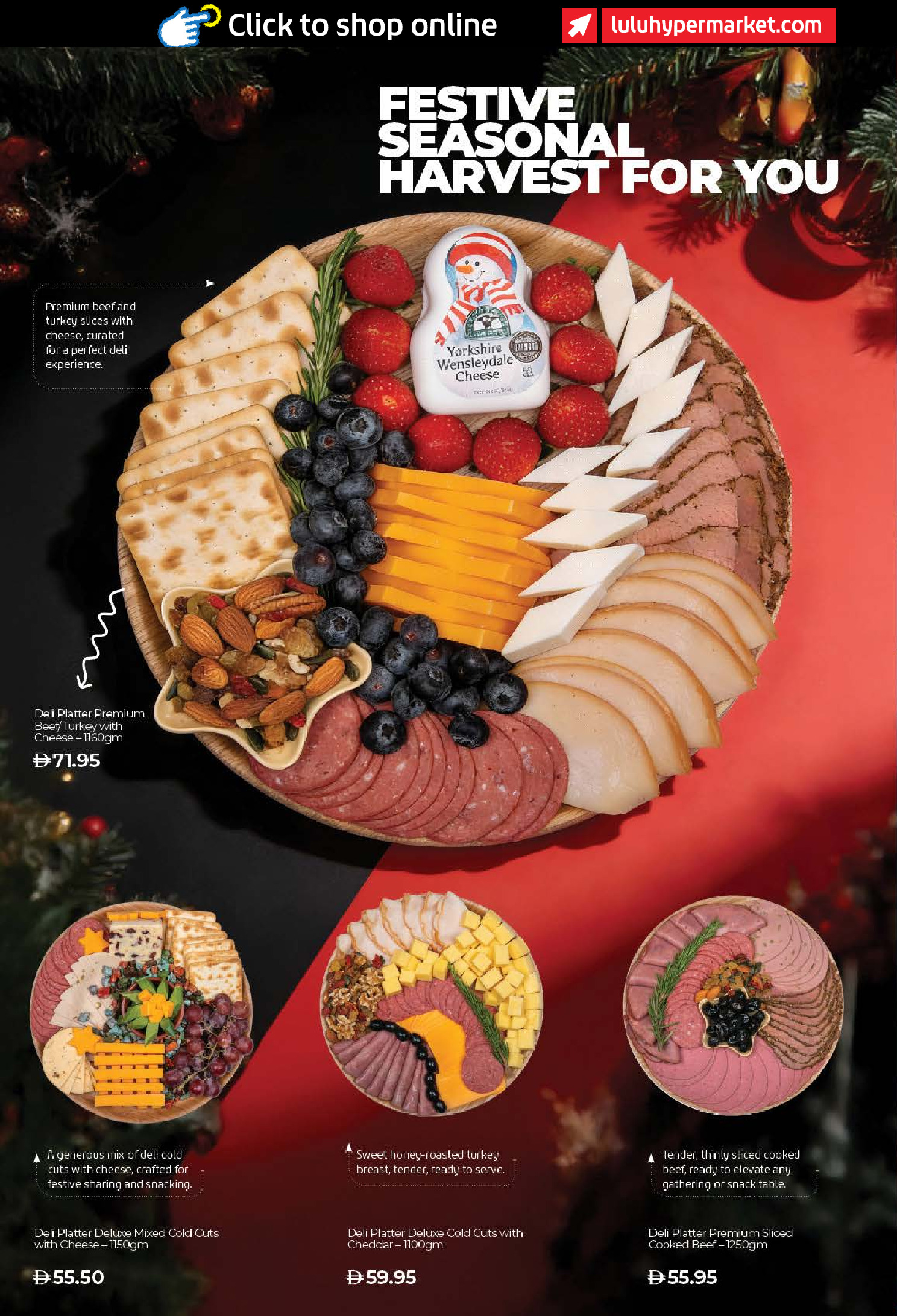 Ofertas de Lulu  Dubai, Ajmán, Fujaïrah, Ras Al Khaimah, Sharjah, Umm Al Quwain y Dibba  de 19 a 26 diciembre Ofertas de Banquetes