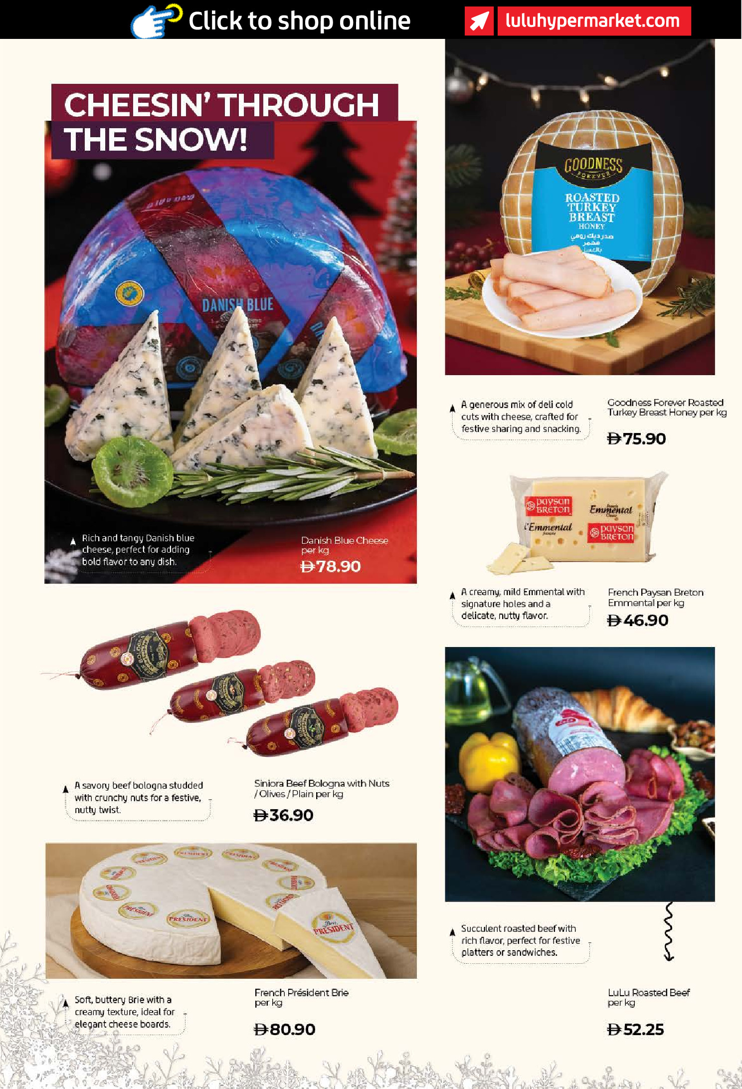 Ofertas de Lulu  Dubai, Ajmán, Fujaïrah, Ras Al Khaimah, Sharjah, Umm Al Quwain y Dibba  de 19 a 26 diciembre Ofertas de Banquetes