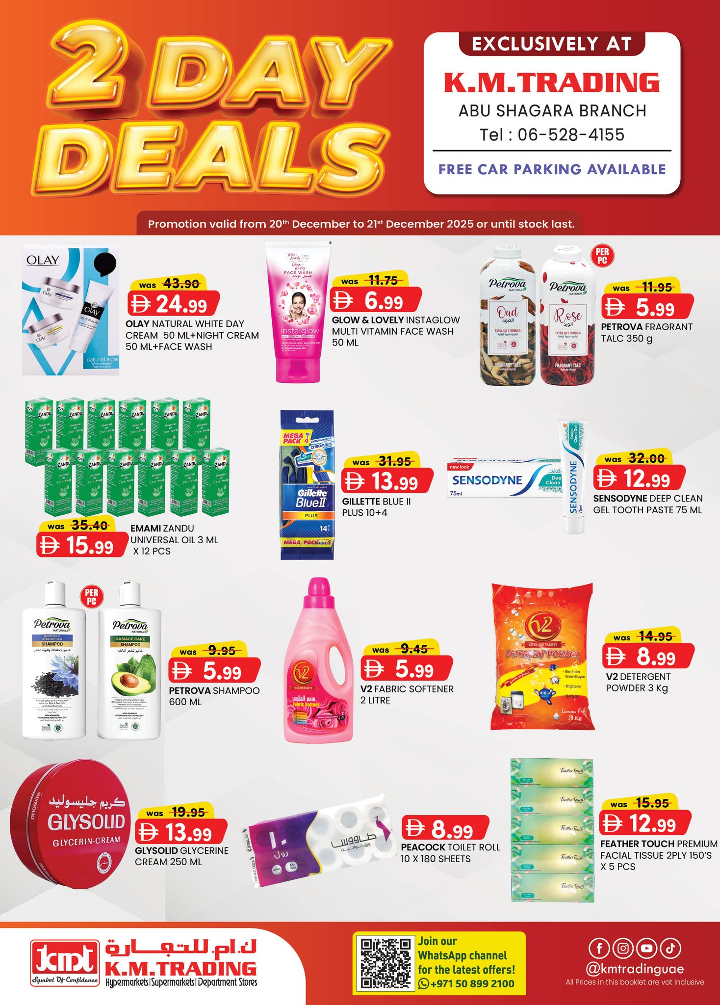 Km trading UAE Offers from 20 to 21 December 2025 Two days Deals