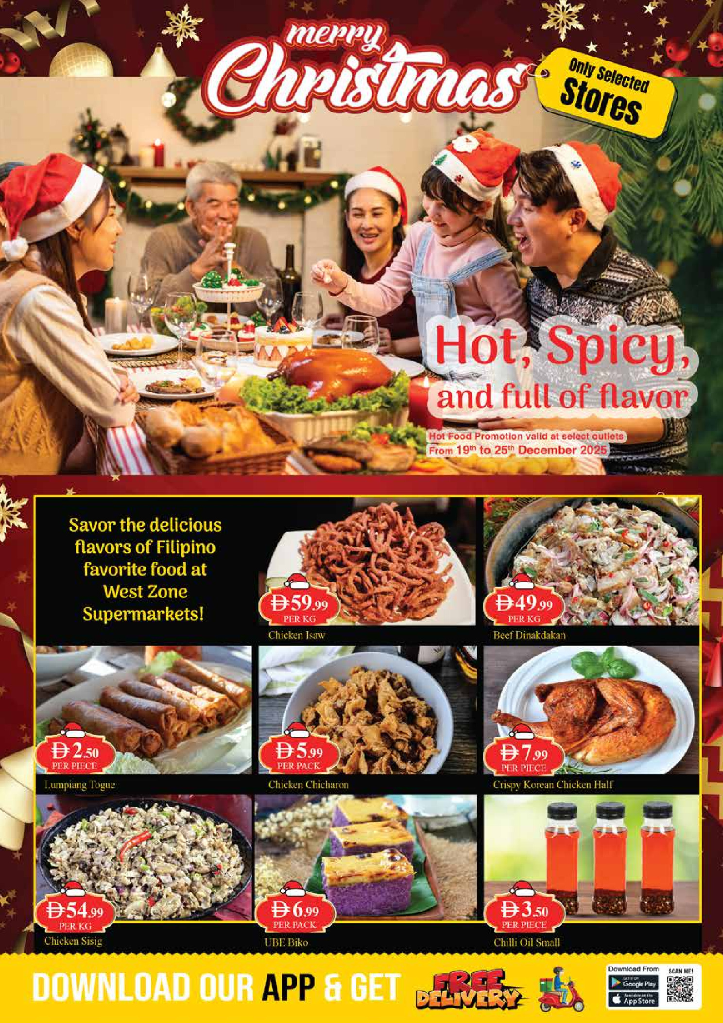 Ofertas de supermercado West Zone Emiratos Árabes Unidos de 19 a 25 diciembre 2025 ofertas de navidad